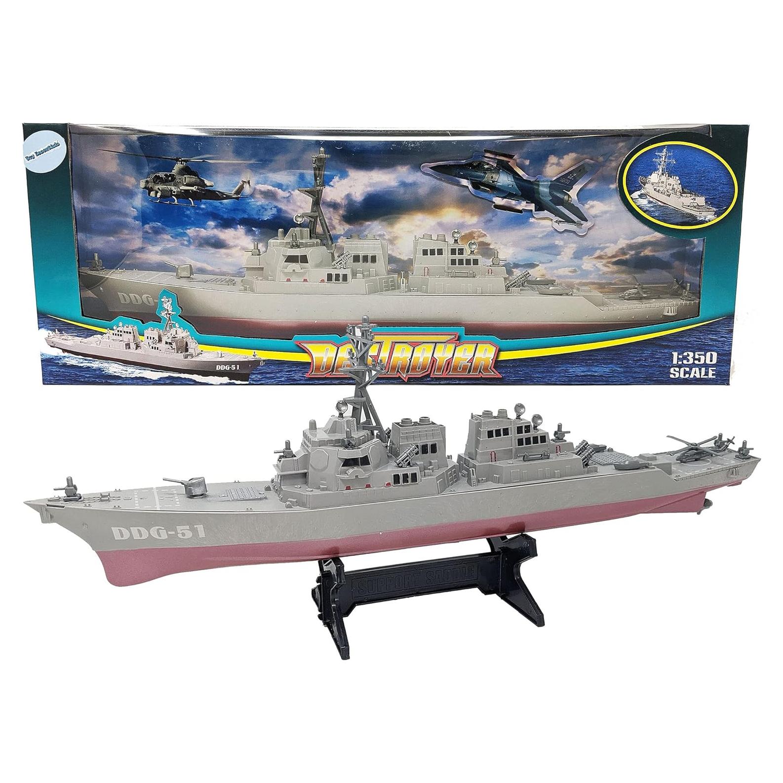 Destructor de Acorazado de Juguete Esenciales de Juguete 43 cm