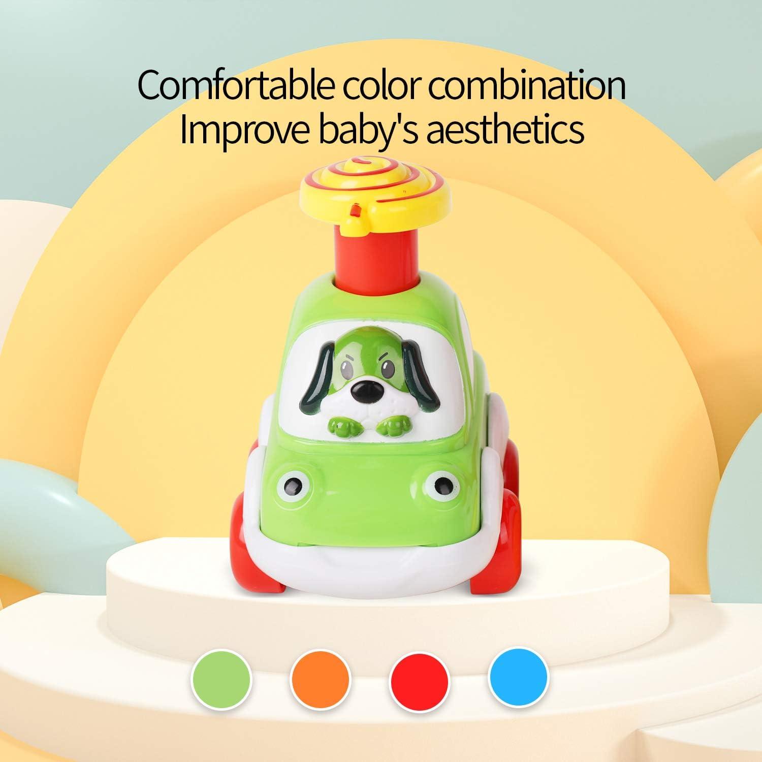 ALASOU Juguetes de Coche de Animales para Niños 1-2 Años