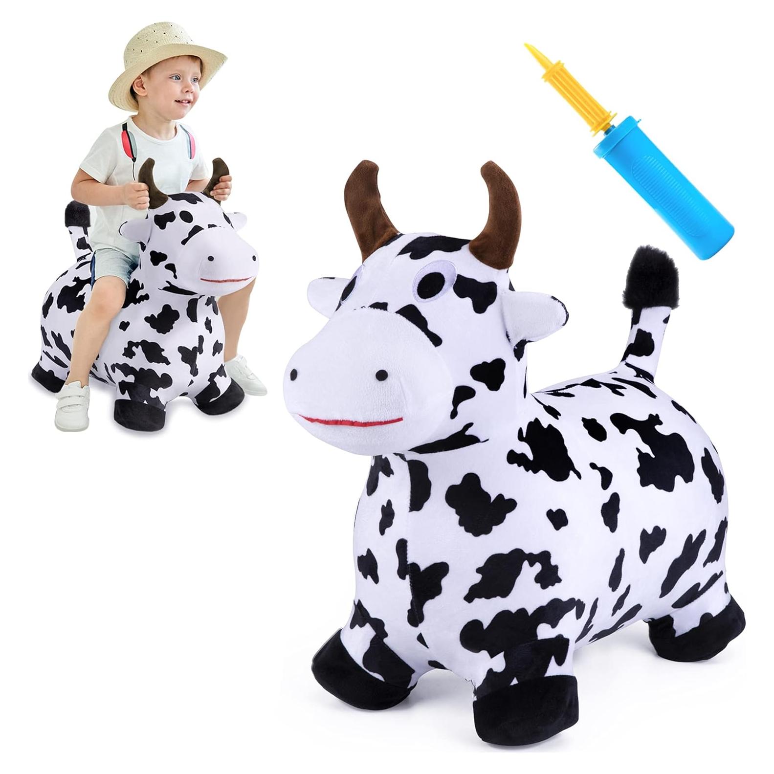 Juguete Inflable de Rebote iPlay iLearn Vaca 55,88 cm