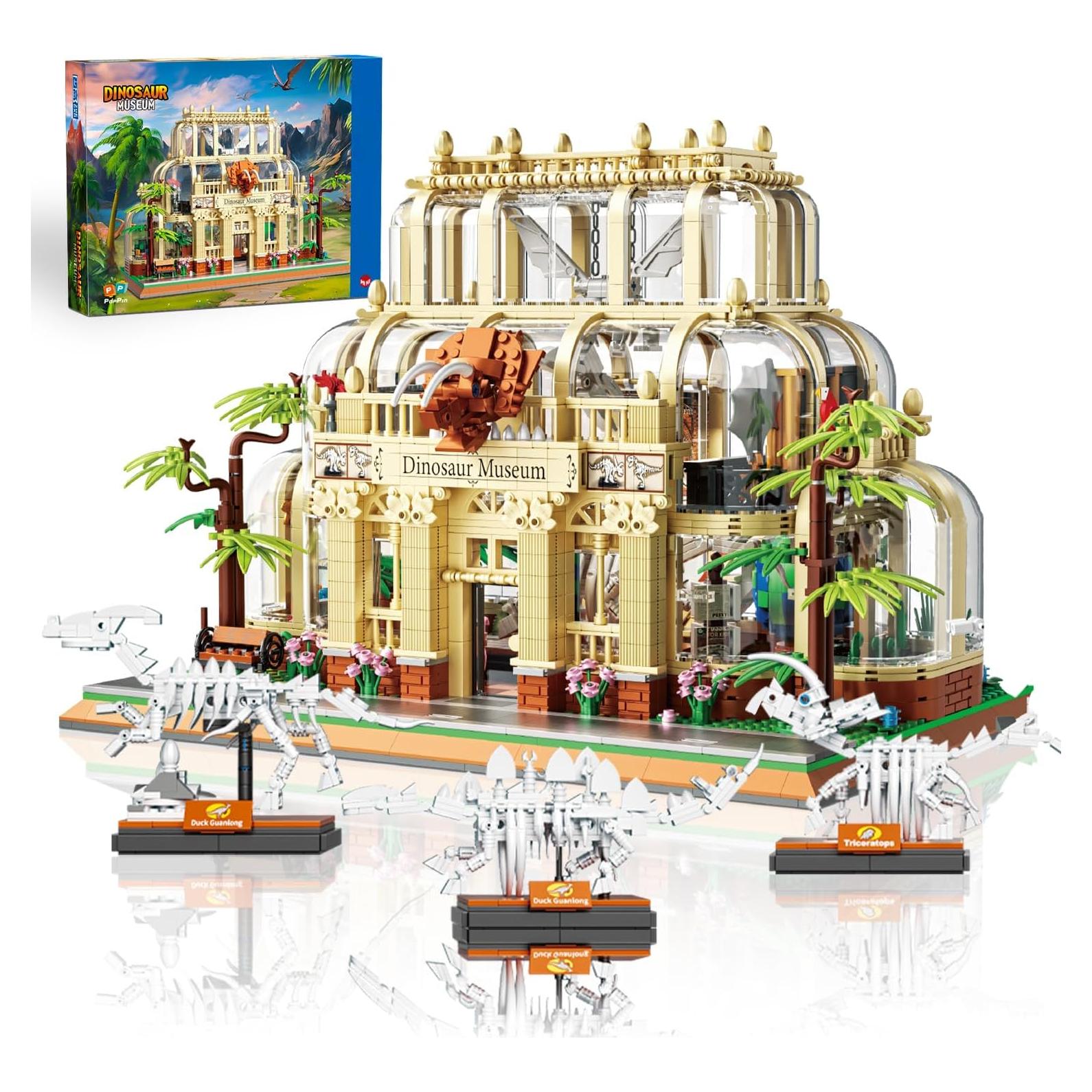 Juego de Construcción BrickTribe Museo Dinosaurios 2788 Piezas