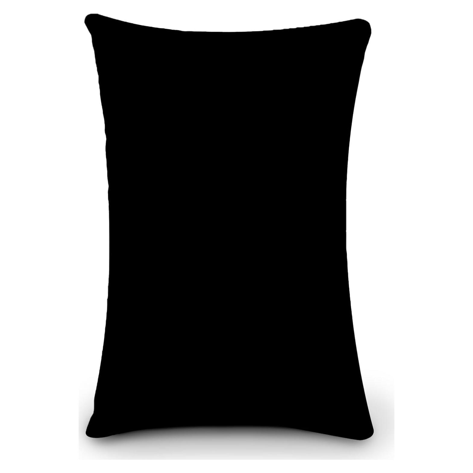 Cojín Pequeño Wuronsa Negro 28x18 cm Ajustable Lavable