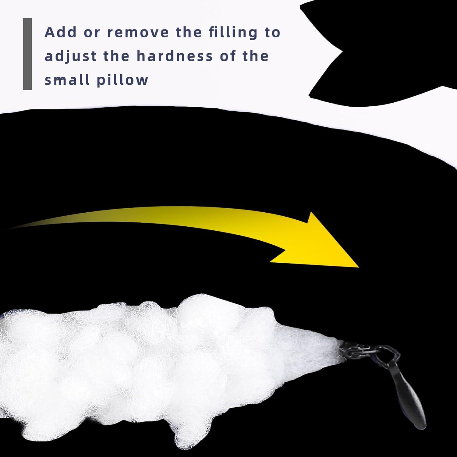 Cojín Pequeño Wuronsa Negro 28x18 cm Ajustable Lavable