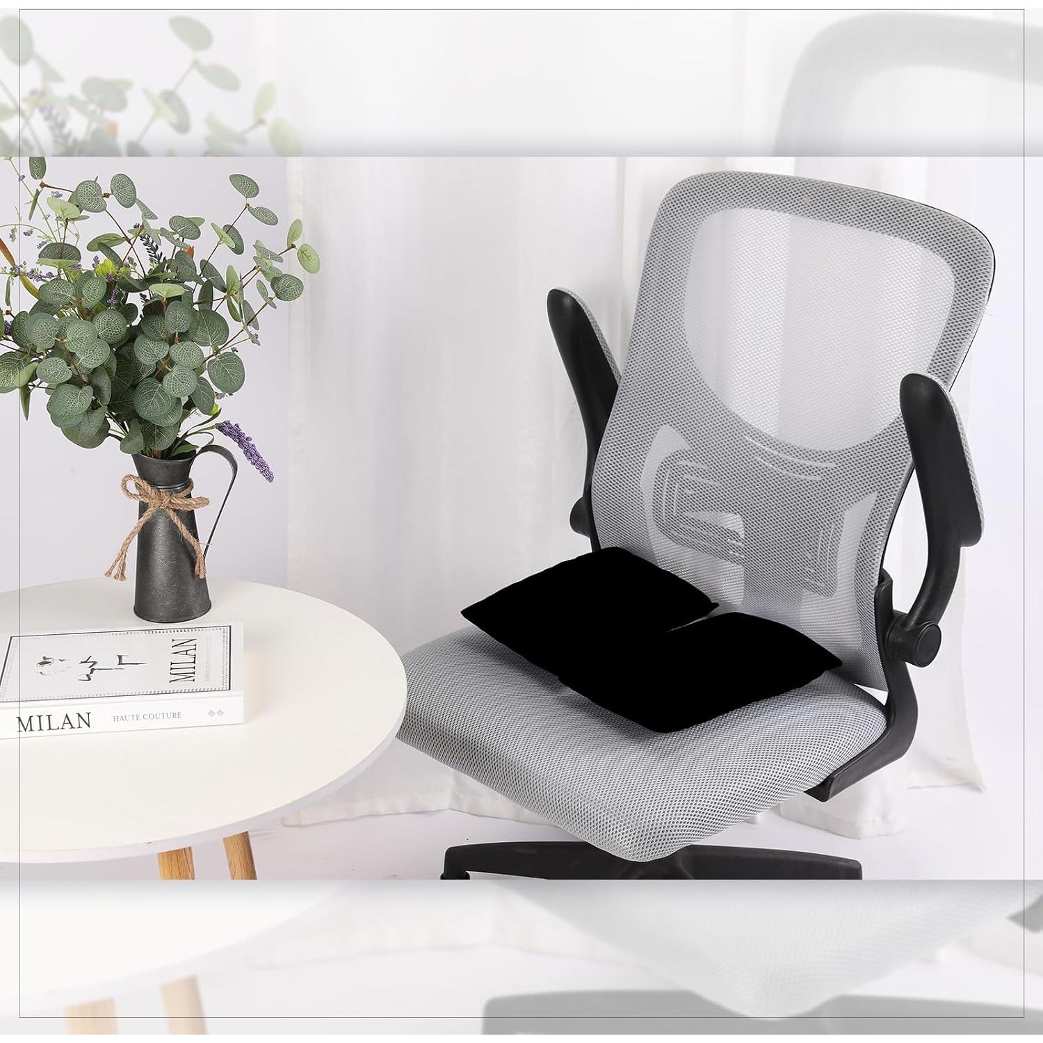 Cojín Pequeño Wuronsa Negro 28x18 cm Ajustable Lavable