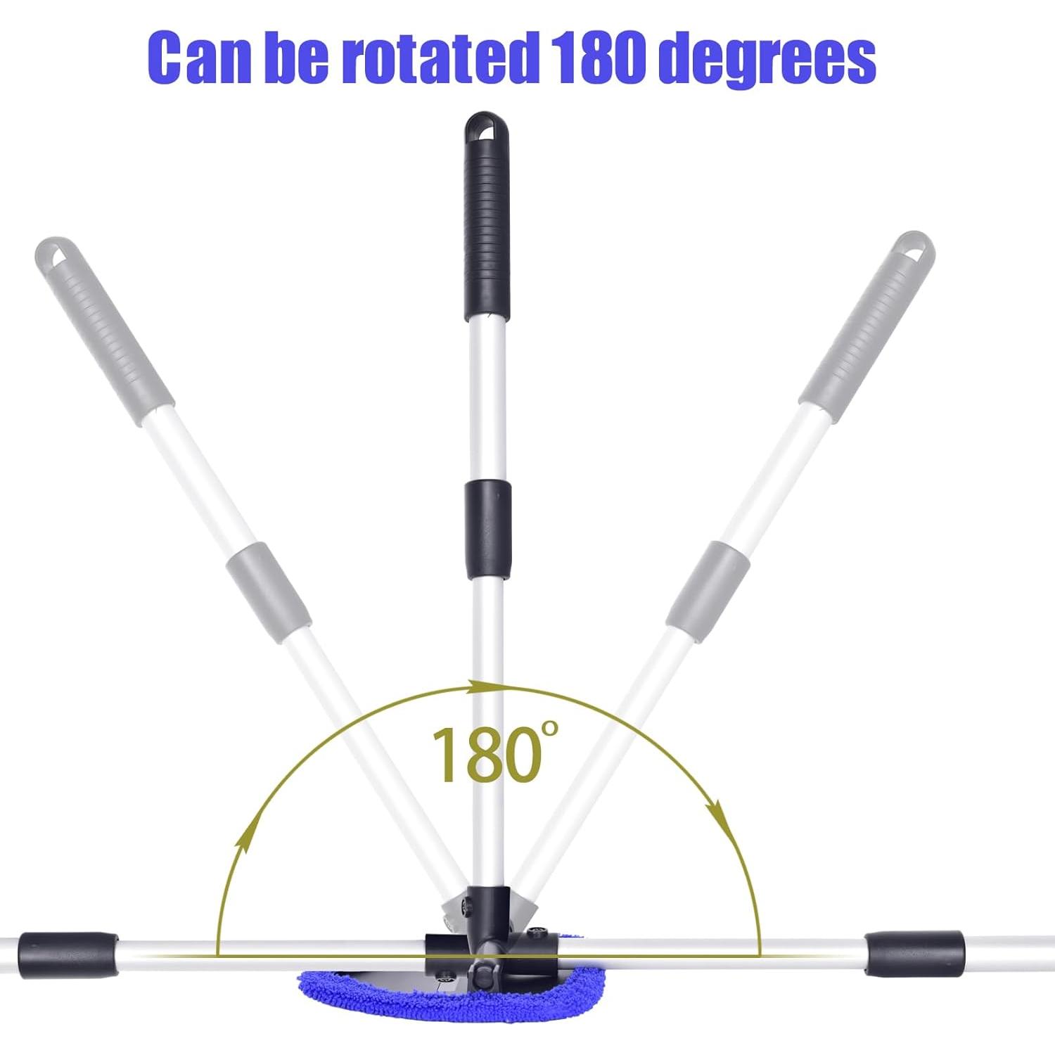 Limpiaparabrisas de Coche LUKCOZMO con 3 Almohadillas Microfibra