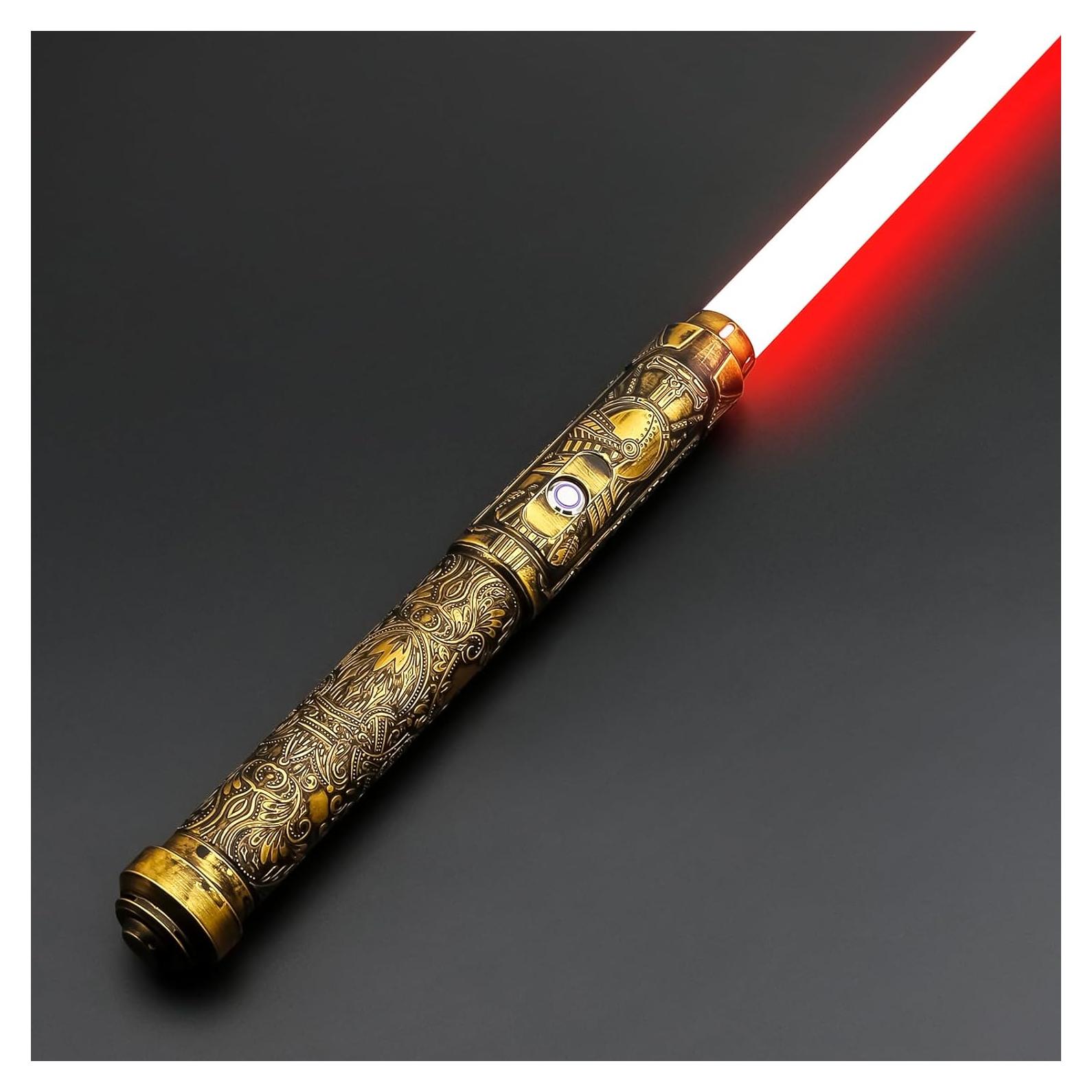 Sable de Luz AOSABER Dorado 12 Colores 16 Sonidos