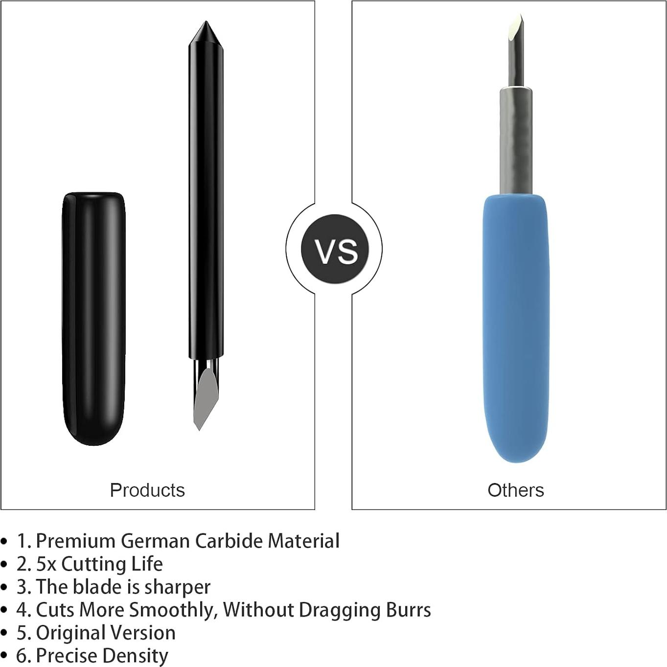 Cuchillas de Corte Profundo Hadwoer 2PCS para Explore/Maker