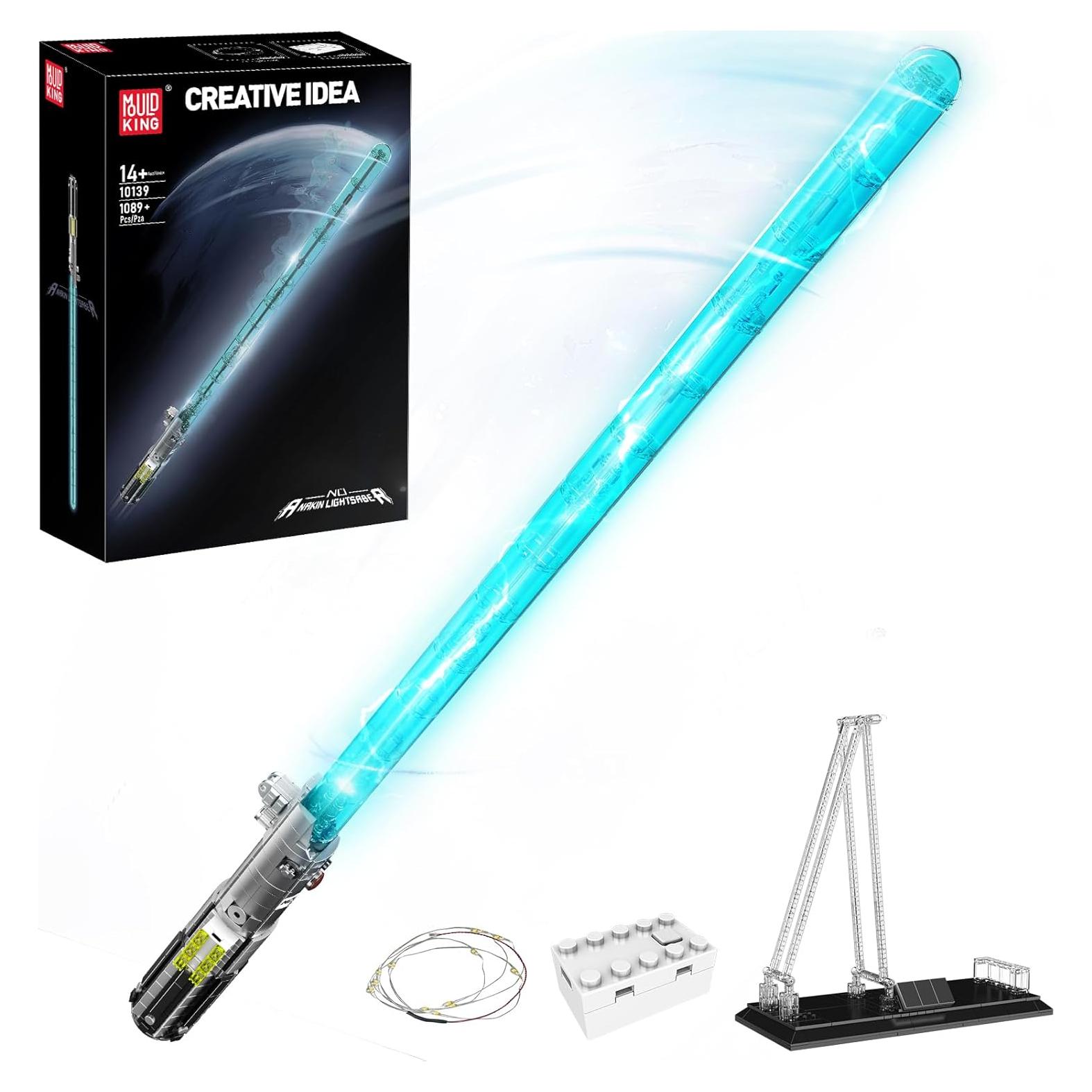 Set de Construcción Sable de Luz Mould King 10139 1089 Pzas