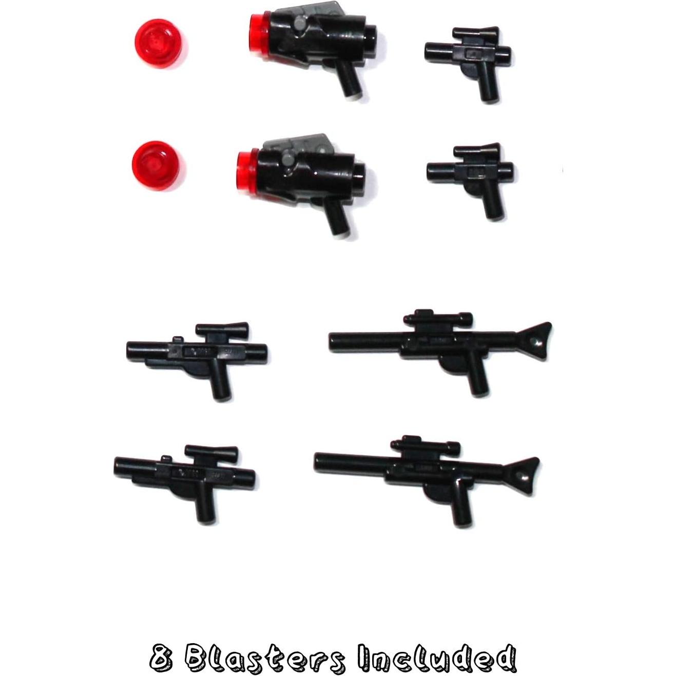 Accesorios LEGO Star Wars - 8 Sables de Luz y Blasters