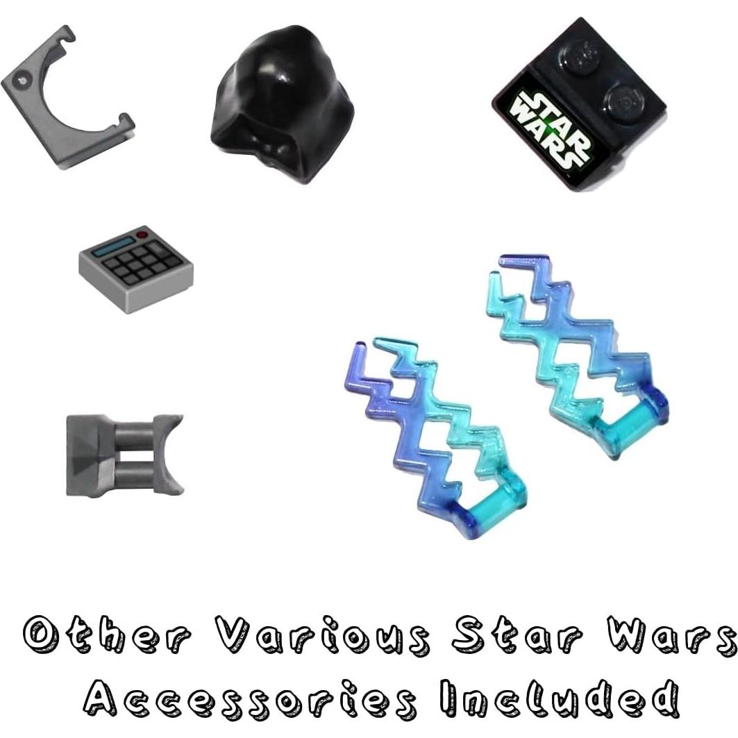 Accesorios LEGO Star Wars - 8 Sables de Luz y Blasters