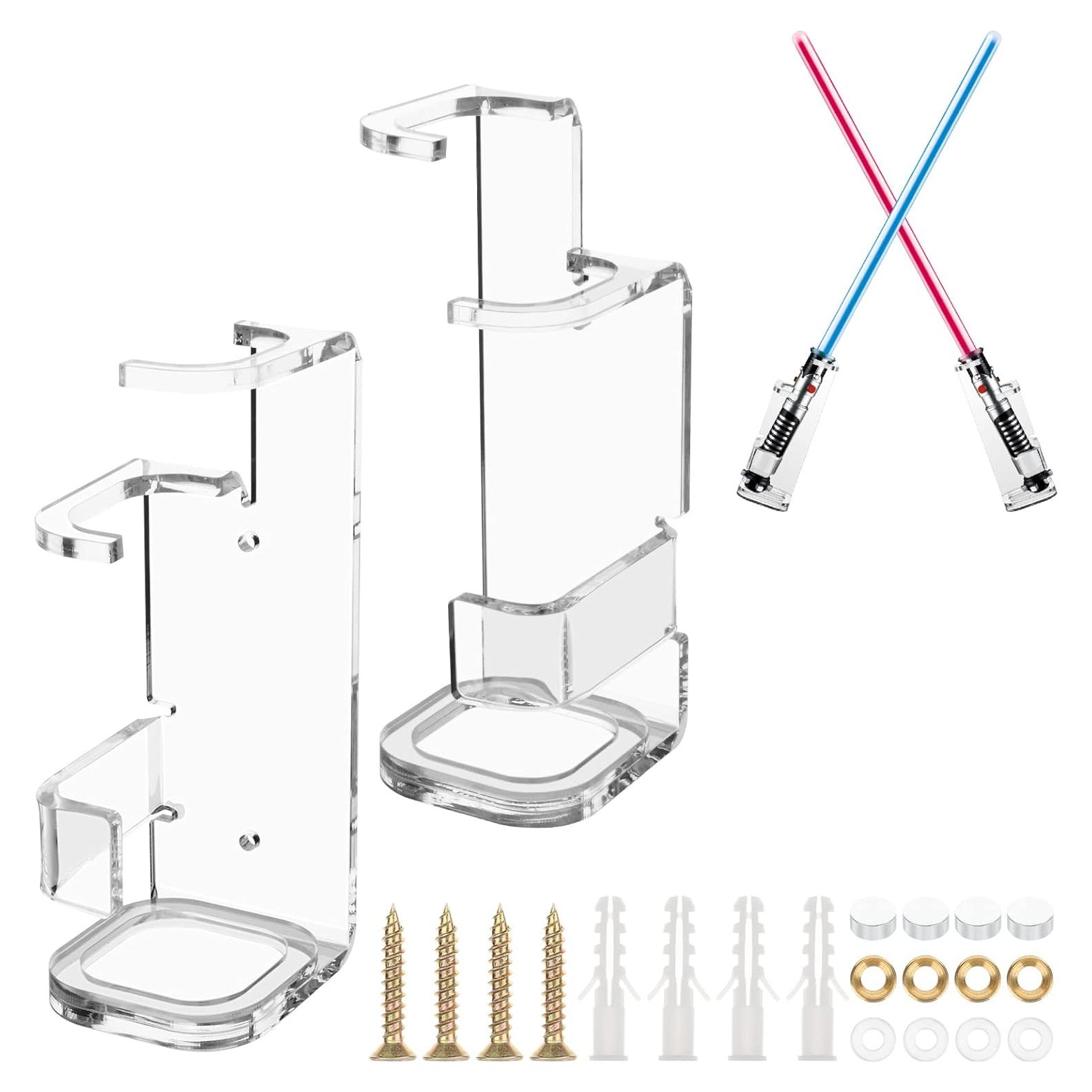 Soporte de Pared Cosmos para Sable de Luz Acrílico 2 Pcs