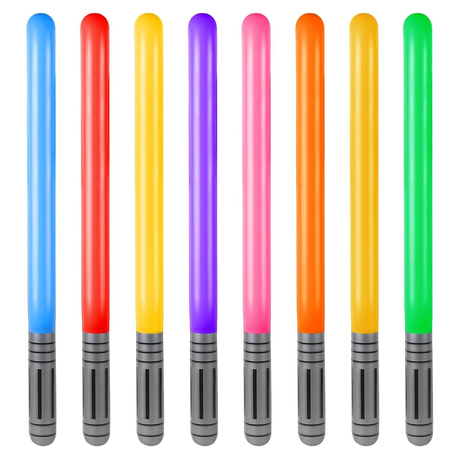 Sables de Luz Inflables 8 Piezas EVERMARKET 78,74 cm