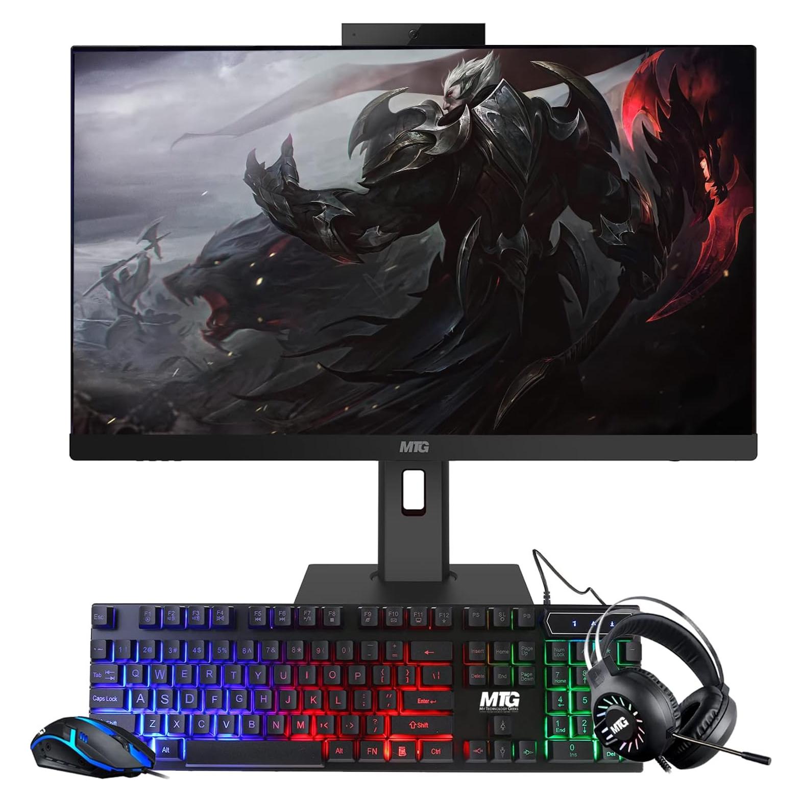 PC Todo en Uno Gaming MTG Yama 24" FHD Táctil Intel i5 16GB 1TB