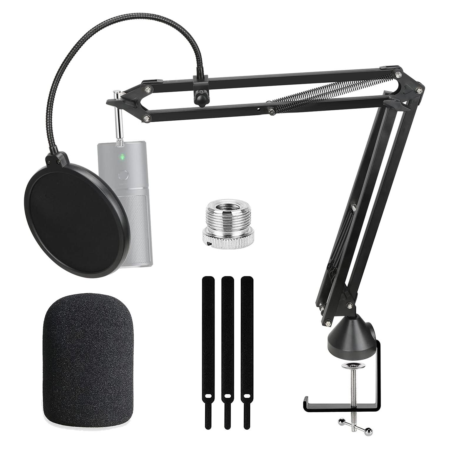 Soporte de Micrófono Razer Seiren X con Filtro Antipop y Cubierta