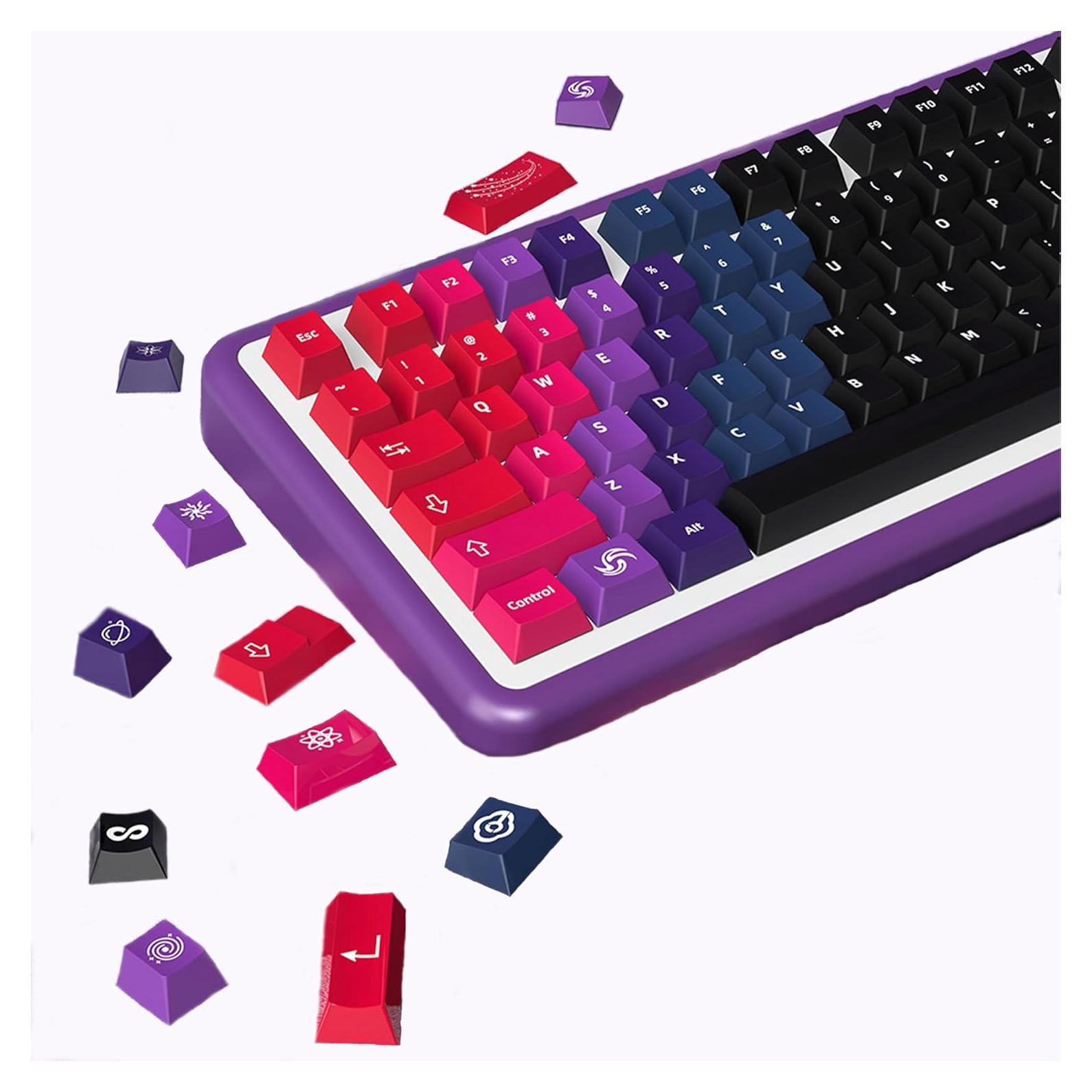 Conjunto de Teclas Mecánicas LUSKINNO Aurora 138 PBT