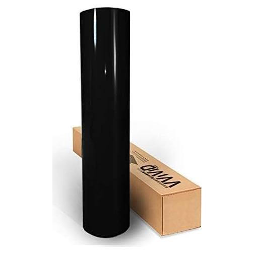 Vinilo Gloss Negro VViViD 15.24cm x 152.4cm con Liberación de Aire