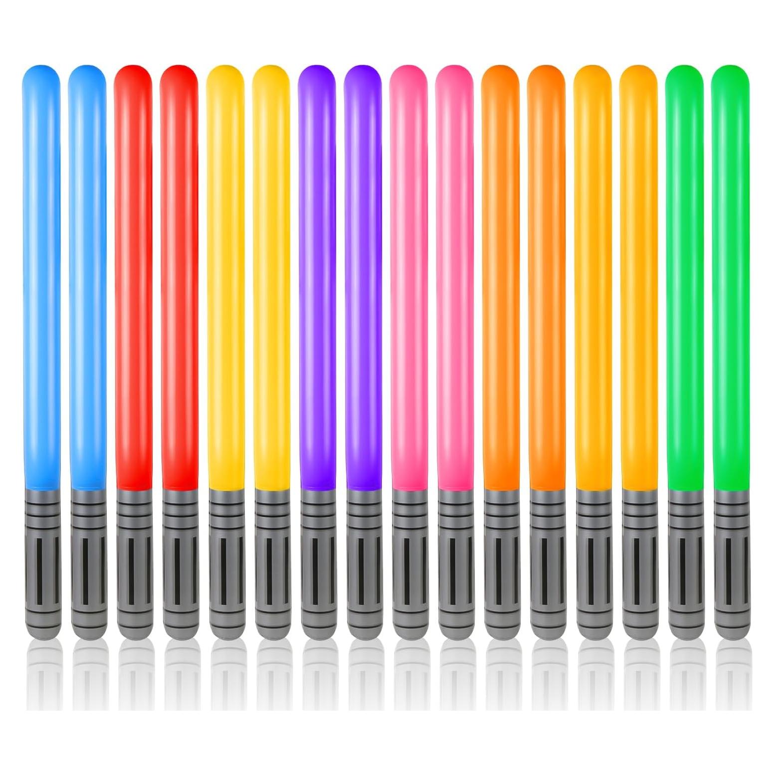 Sables de Luz Inflables 16 Piezas EVERMARKET 78.74 cm