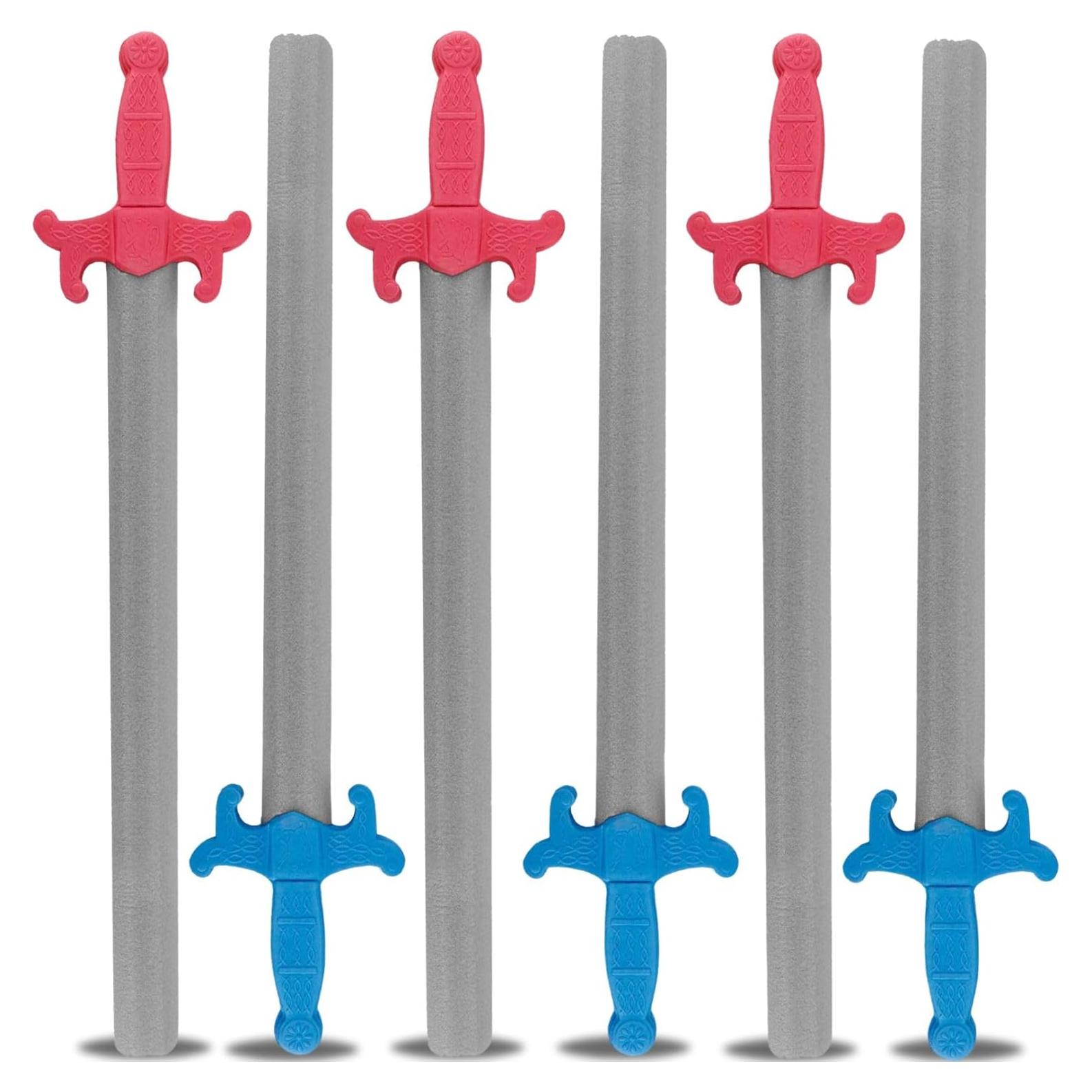 Set 6 Espadas de Espuma Gigantes Liberty Imports 76 cm