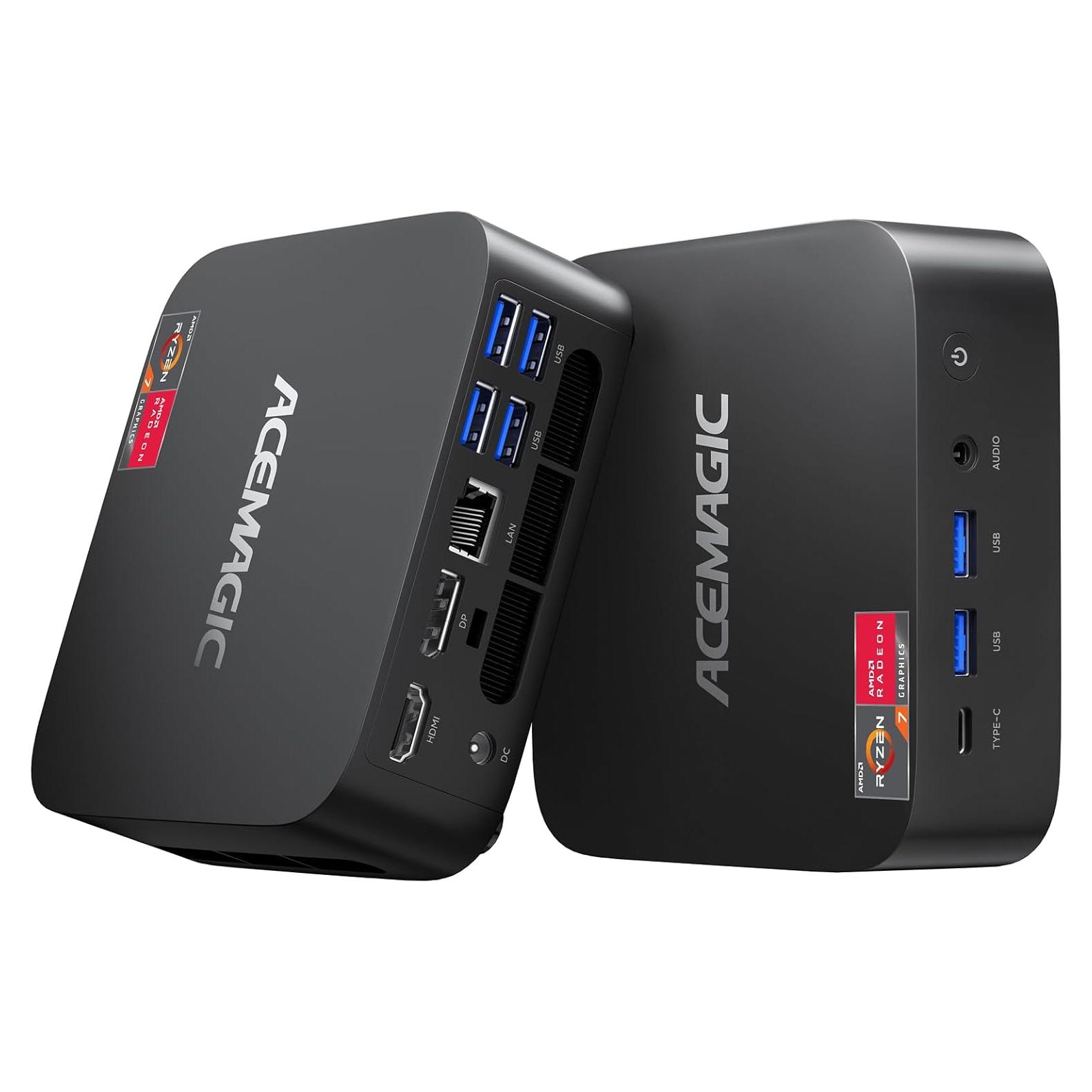 Mini PC Gaming ACEMAGICIAN K1 Ryzen 7 16GB 512GB 4K