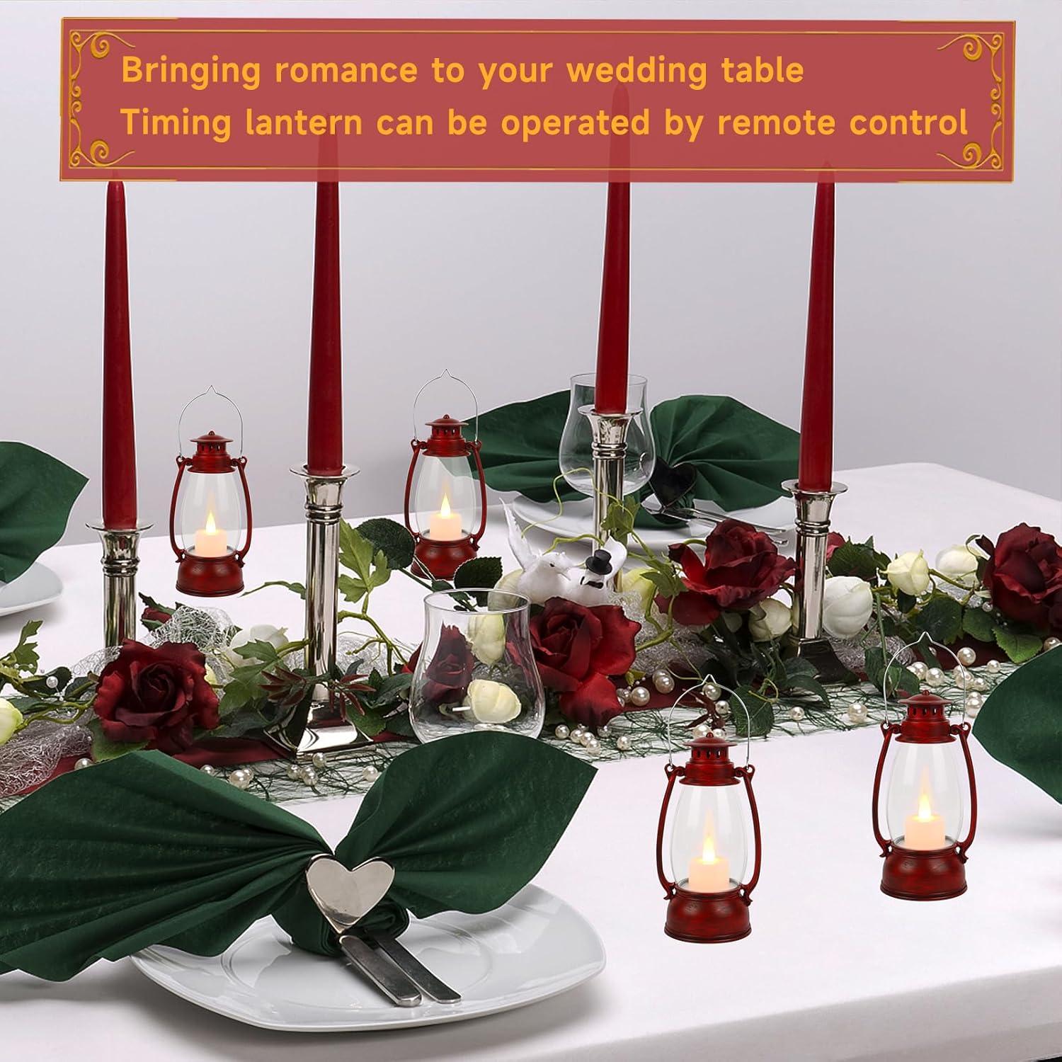 Lámpara de Vela LED Vintage Reperla con Control Remoto 18 cm