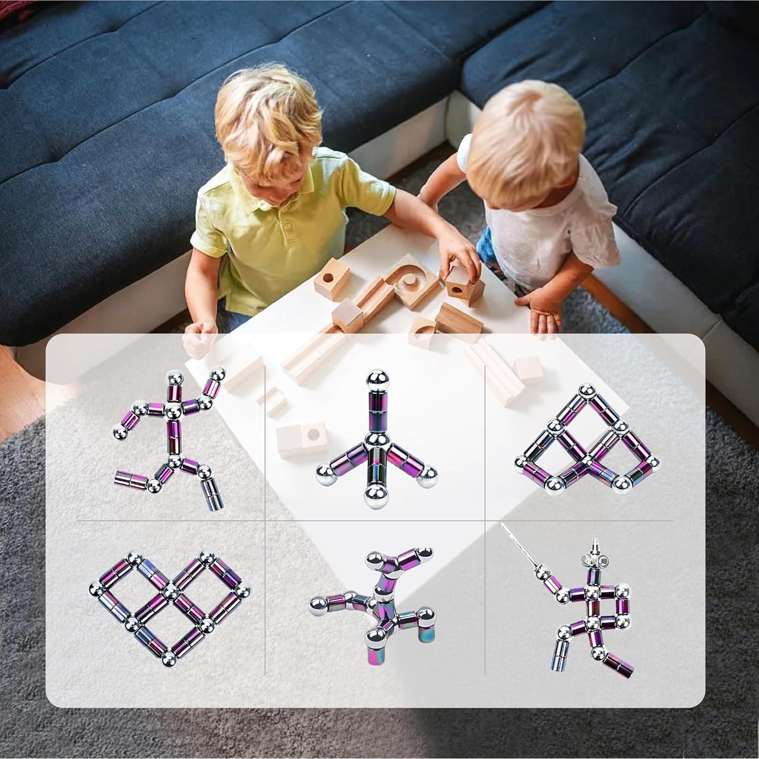 Bolígrafo Magnético Antiestrés 1666 Azul Multifuncional