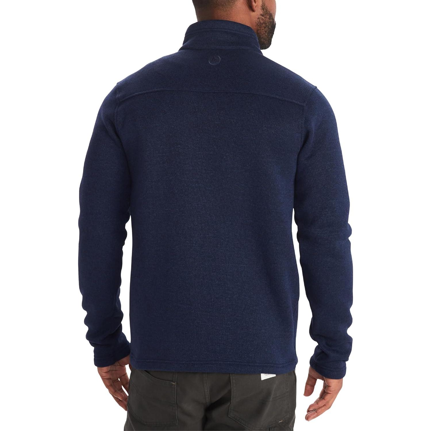 Suéter Polar Hombre Marmot Drop Line 1/2 Zip Navy 2975