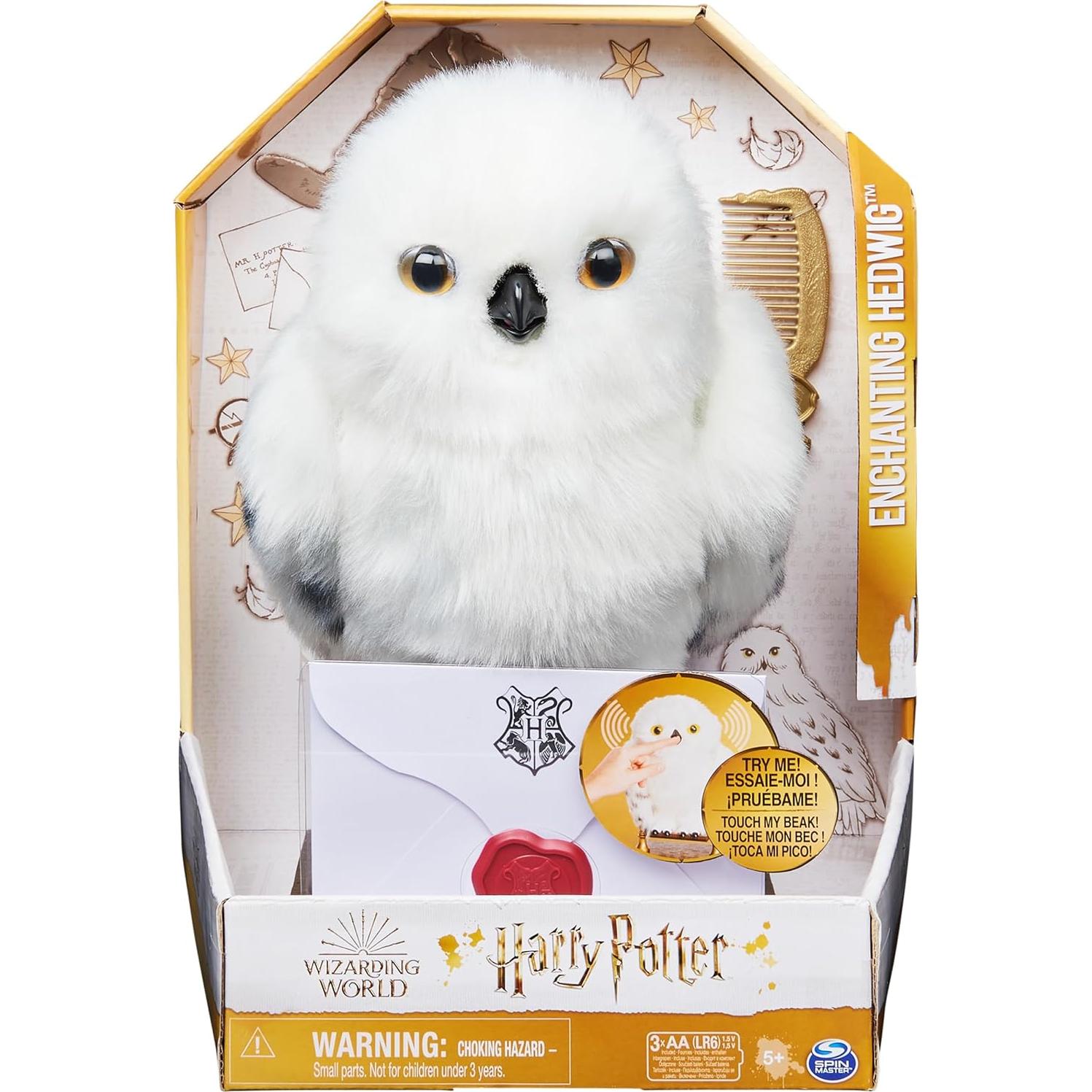 Búho Interactivo Hedwig Encantadora Harry Potter 23 cm
