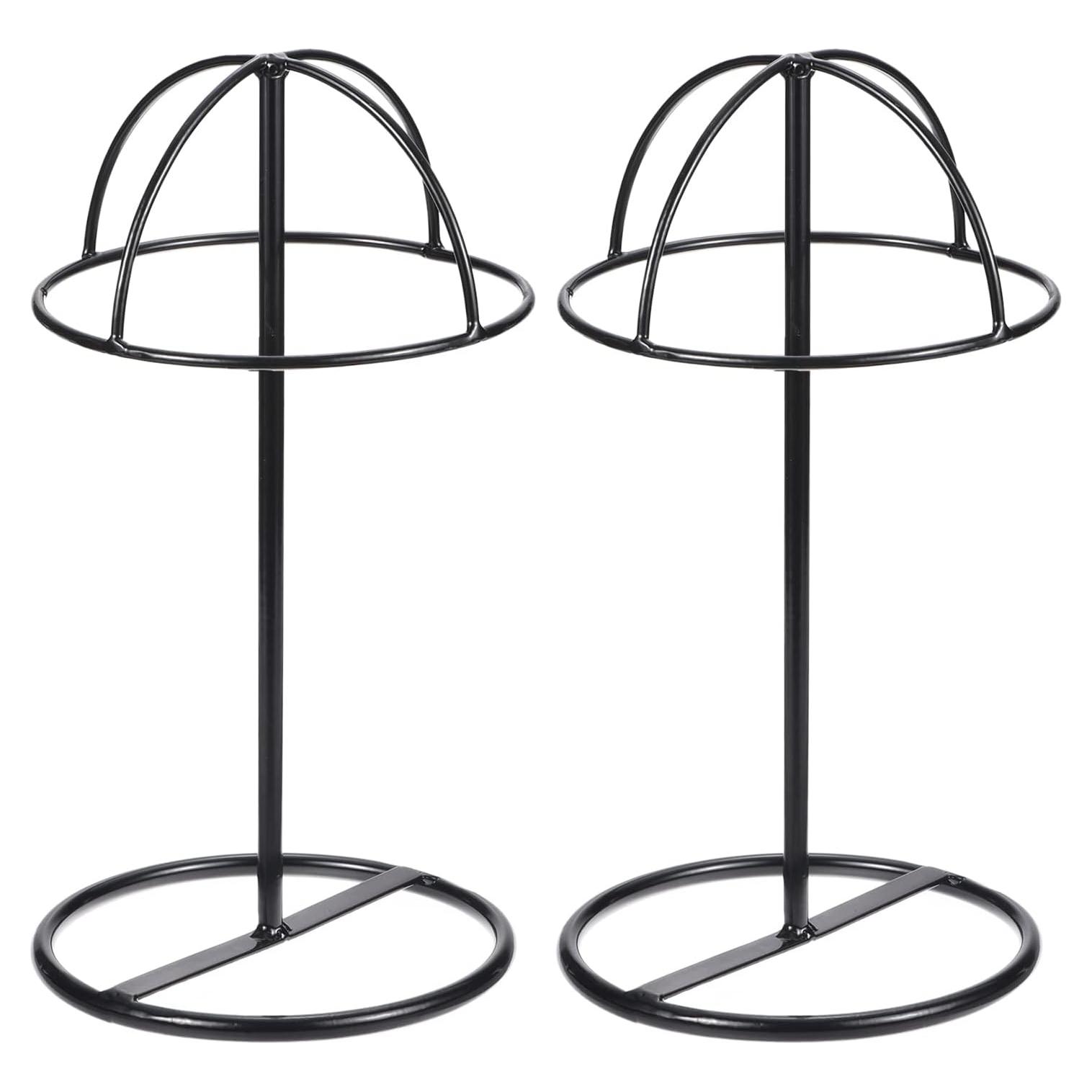Soporte de Exhibición de Sombreros uxcell Metal Negro 30 cm