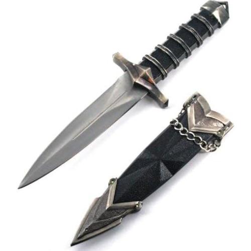 Daga Oscura del Asesino Ace Martial Arts 27,94 cm con Funda