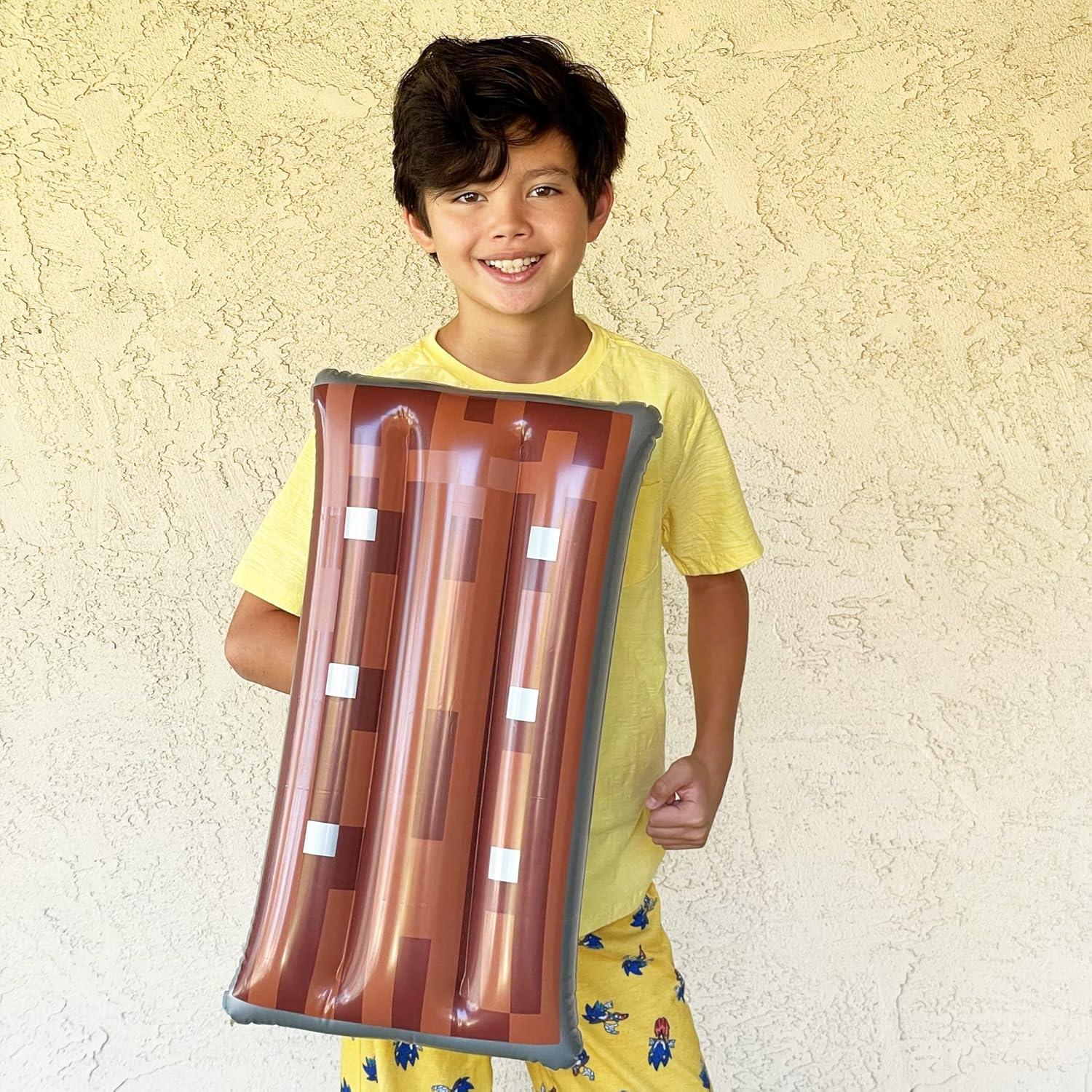 Paquete de 12 Armas Inflables Megasumer - Espadas, Hachas y Escudos