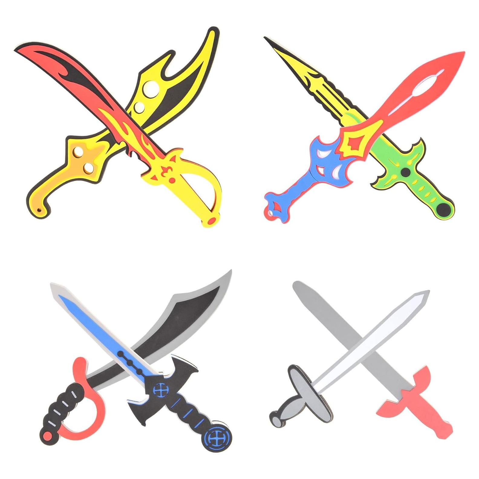 Conjunto de 8 Espadas de Espuma PowerTRC para Niños