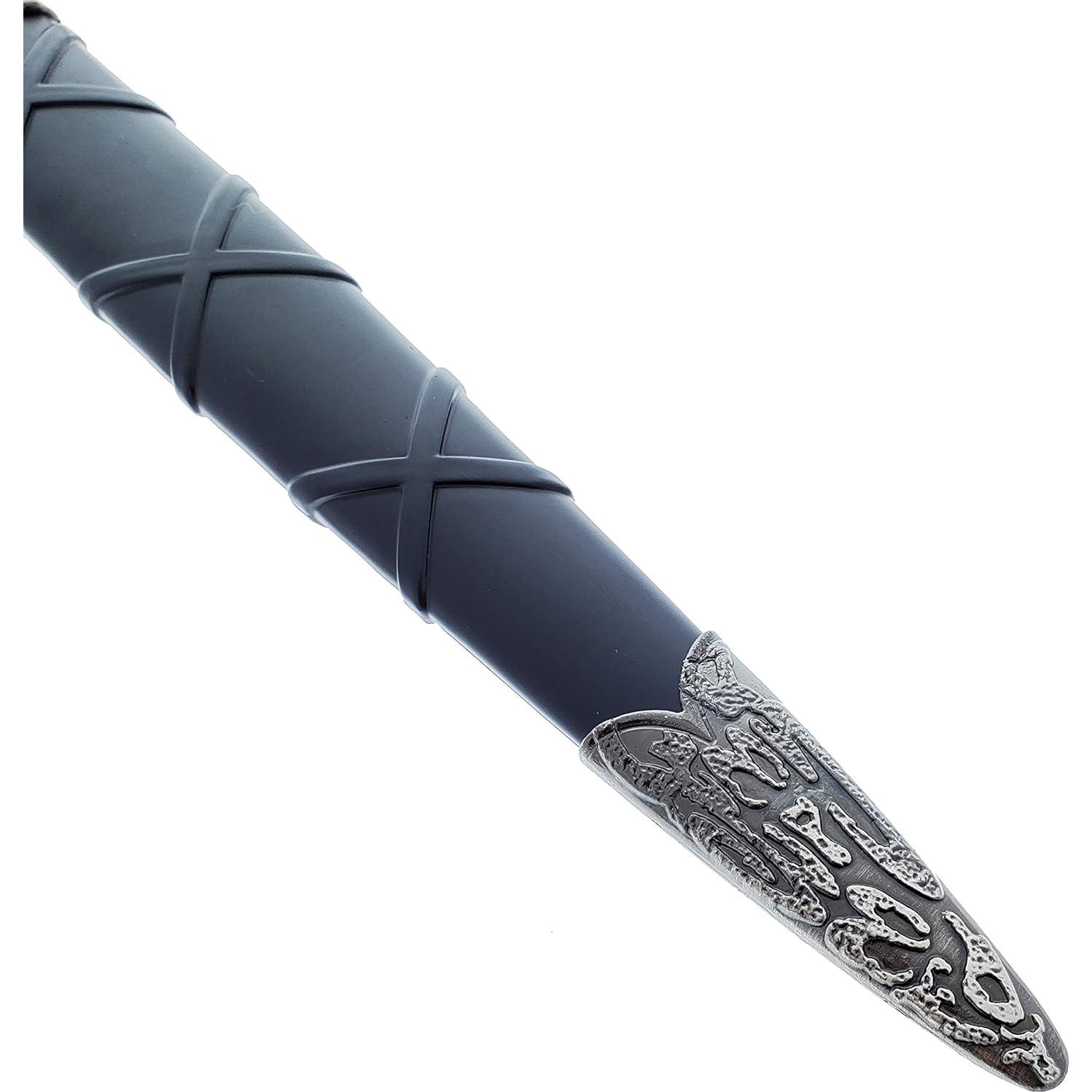 Daga Medieval APMRUMGO 40 cm Acero Inoxidable Negra