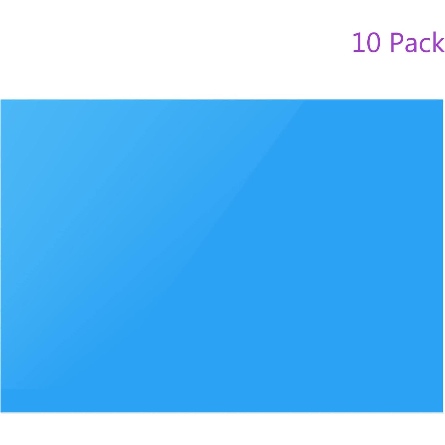 Filtro de Gel de Corrección DMiotech 10 Pcs PVC Azul 297x210mm