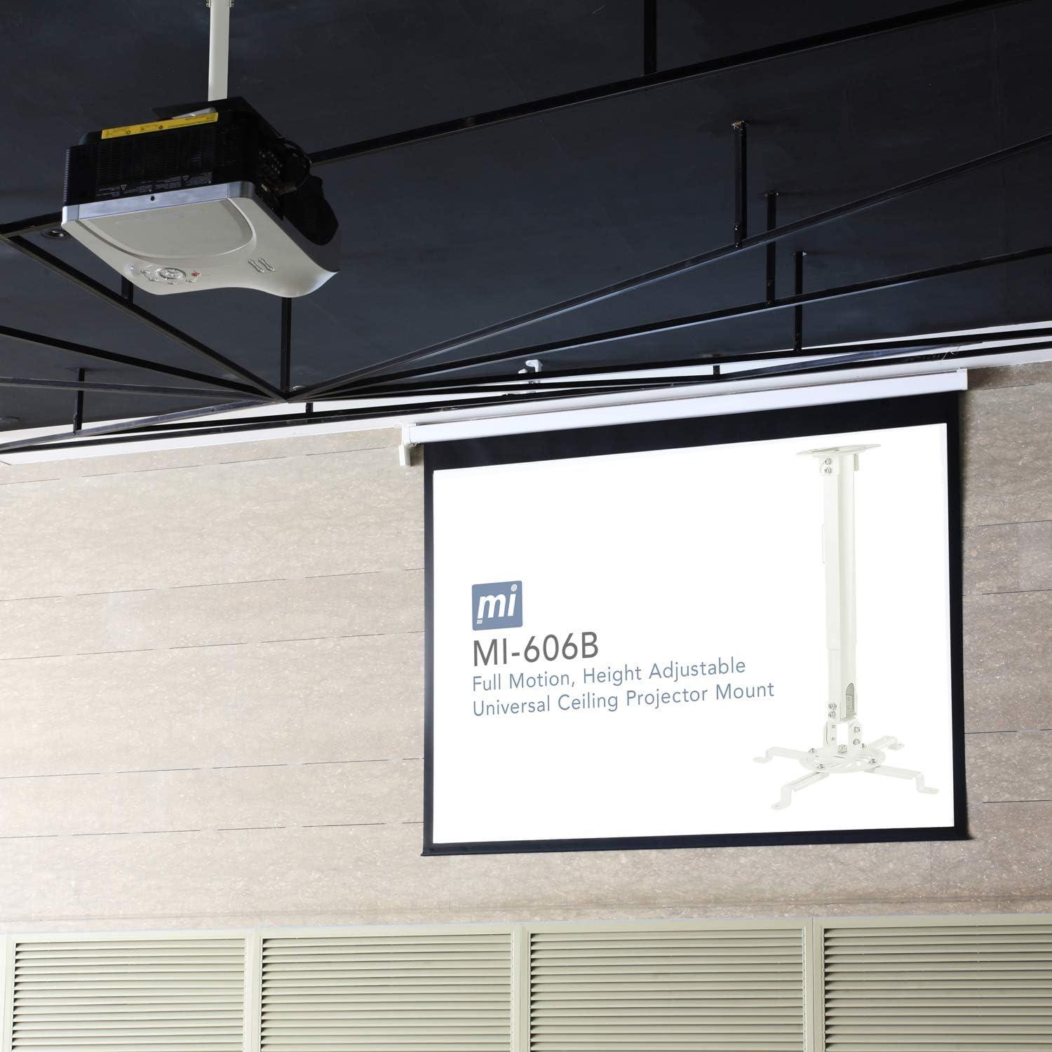 Soporte de Proyector de Techo Mount-It! Ajustable 36.8-54.6 cm