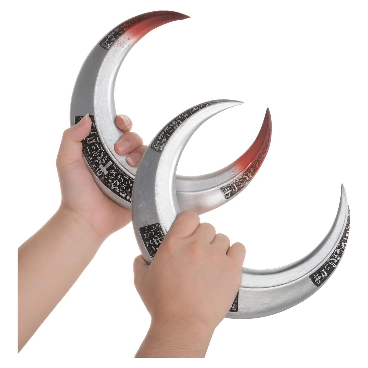 Flechas de Espuma Plateadas HugOutdoor - 2 Pcs Cosplay Halloween