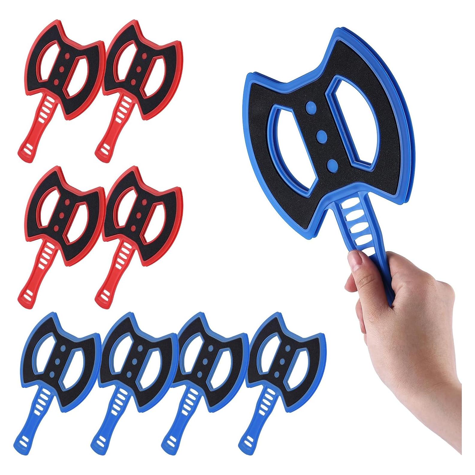 Conjunto de 8 Hachas de Lanzamiento Sidske - Colorido y Seguro