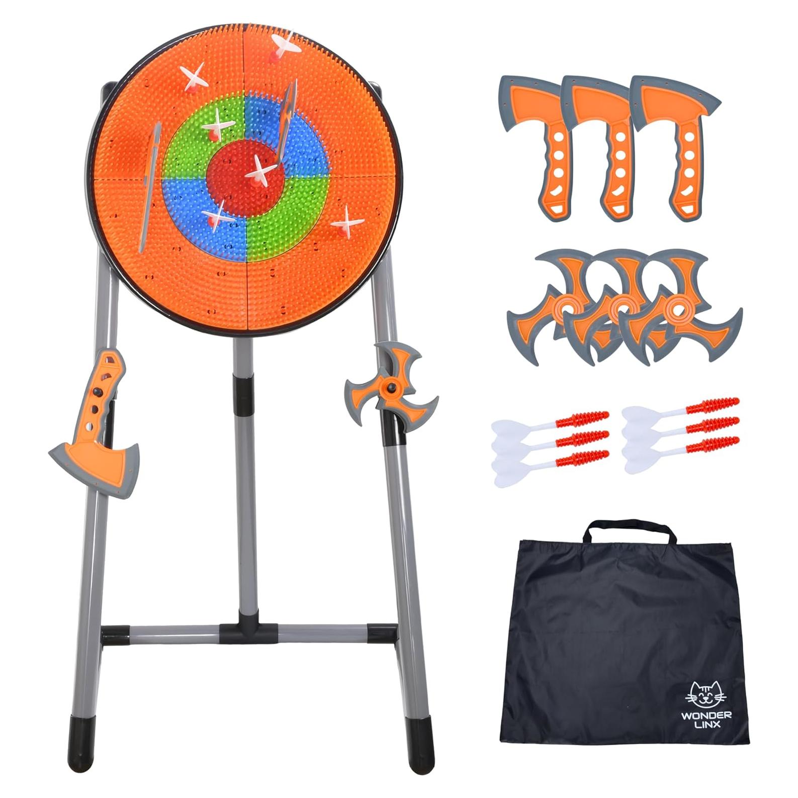 Juego de Lanzamiento 3 en 1 WonderLinx - Dardos y Hachas