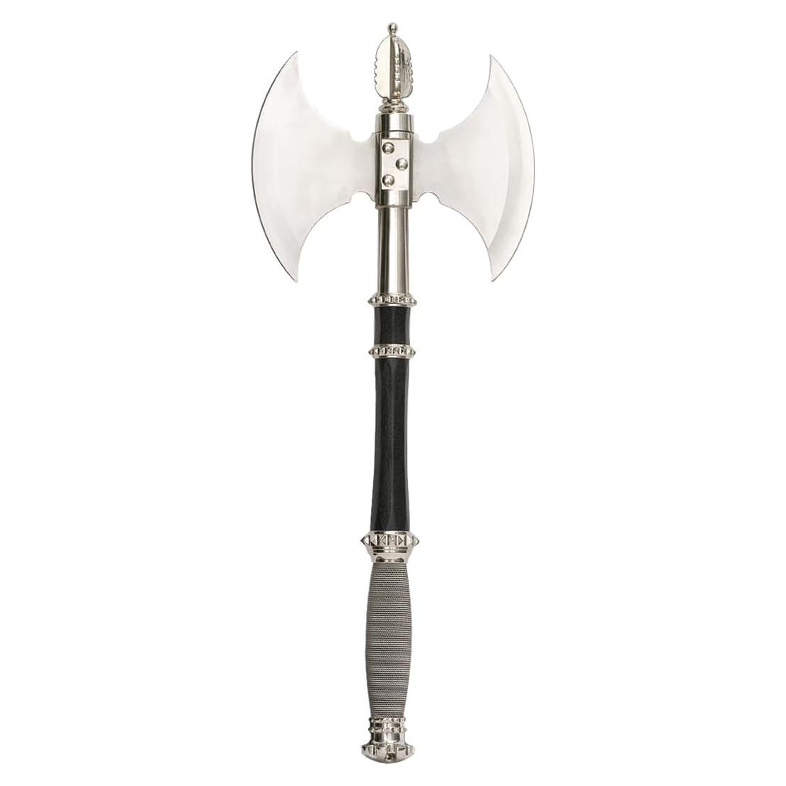 Hacha de Batalla Medieval BladesUSA HK-079A 53 cm Doble Filo