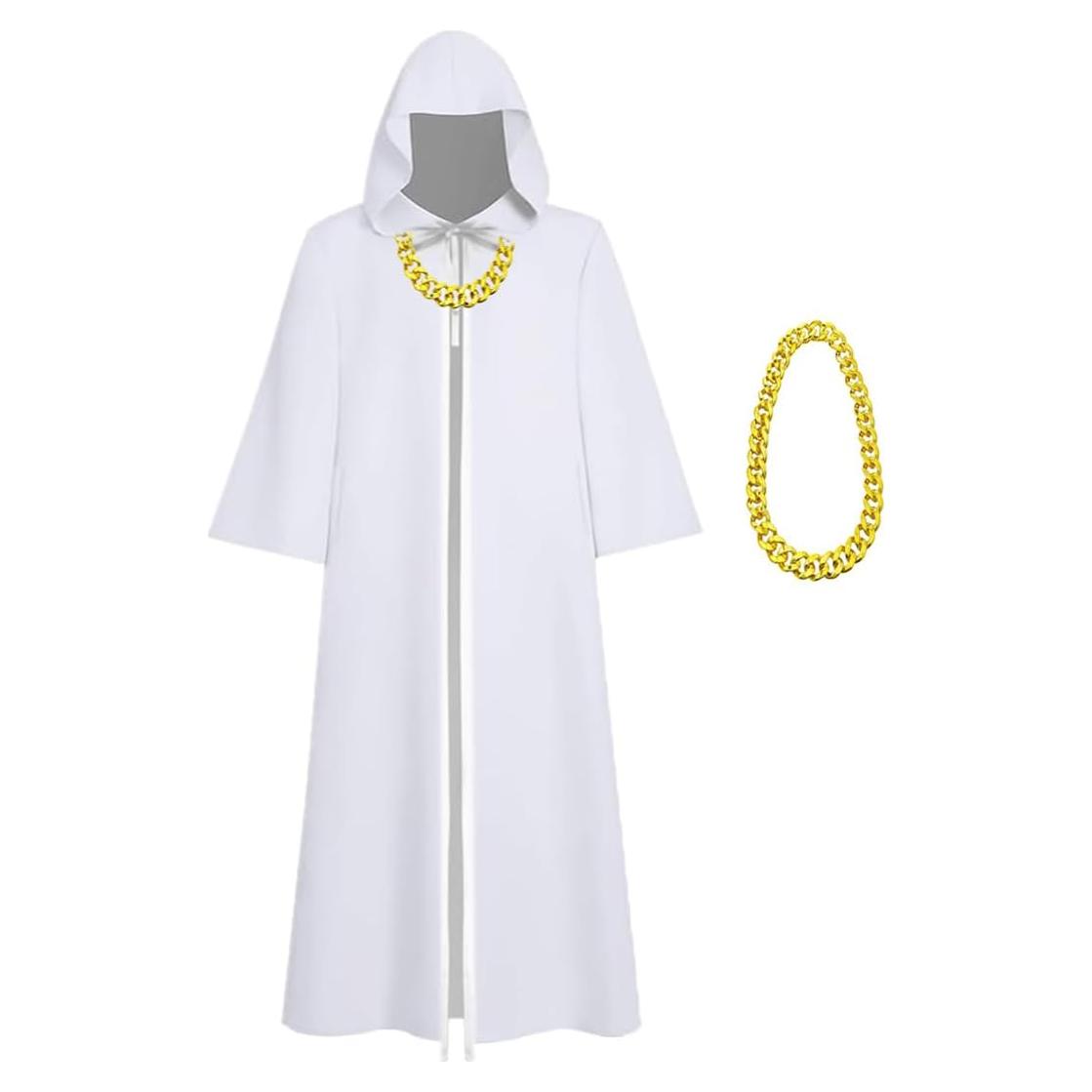 Capa con Capucha y Collar CLNXIASN Disfraz Halloween