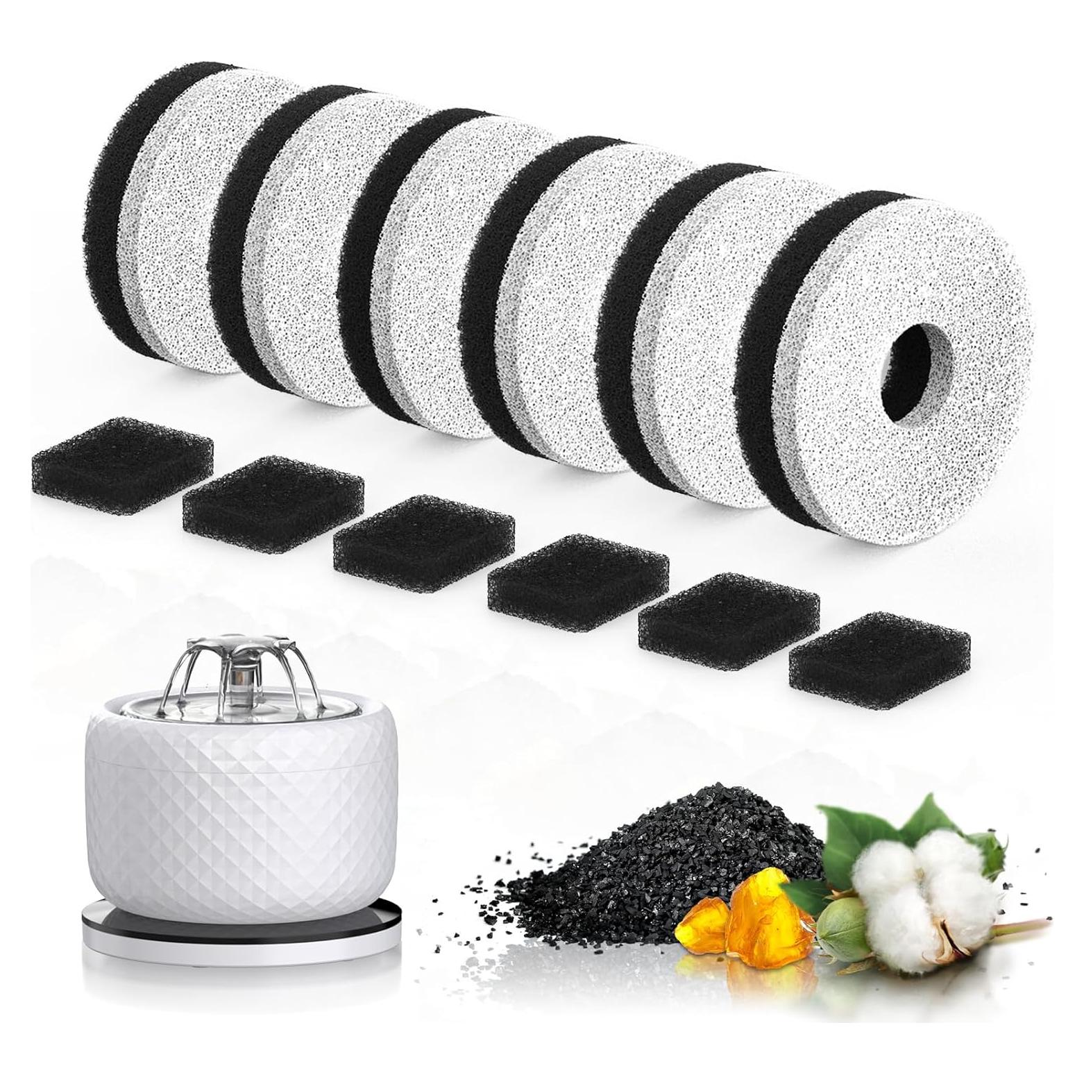 Filtro de Agua para Gatos DCIOGAT 6 Paquetes 3.5L