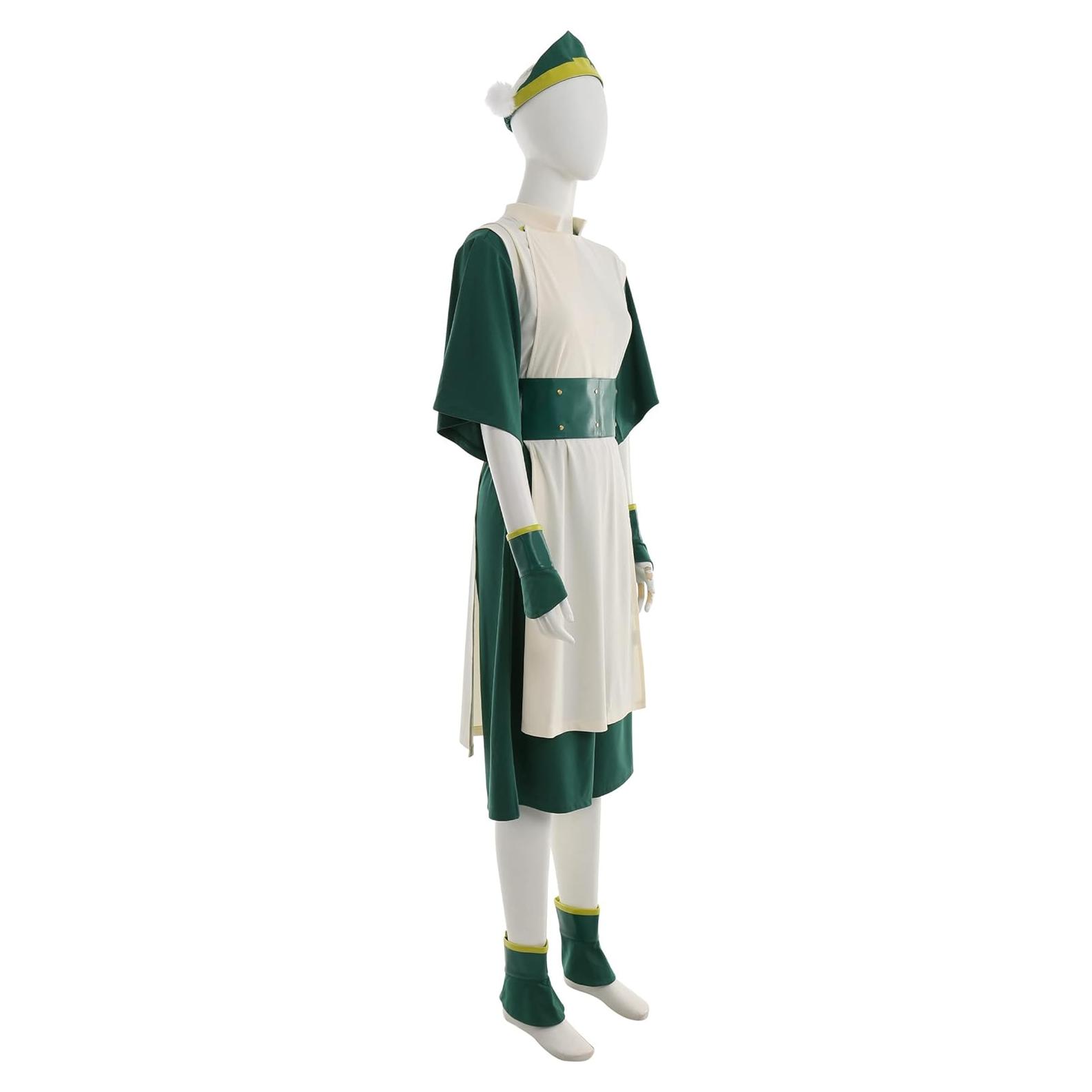 Traje de Cosplay Verde para Mujeres Cosplay.fm - S a XL