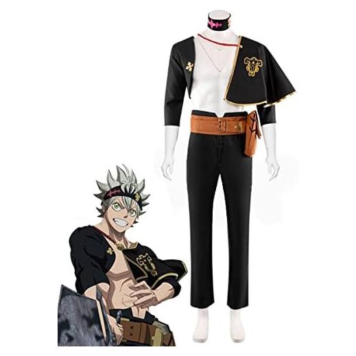 Disfraz de Cosplay Clover Asta Hombre LoliMiss S-XXL