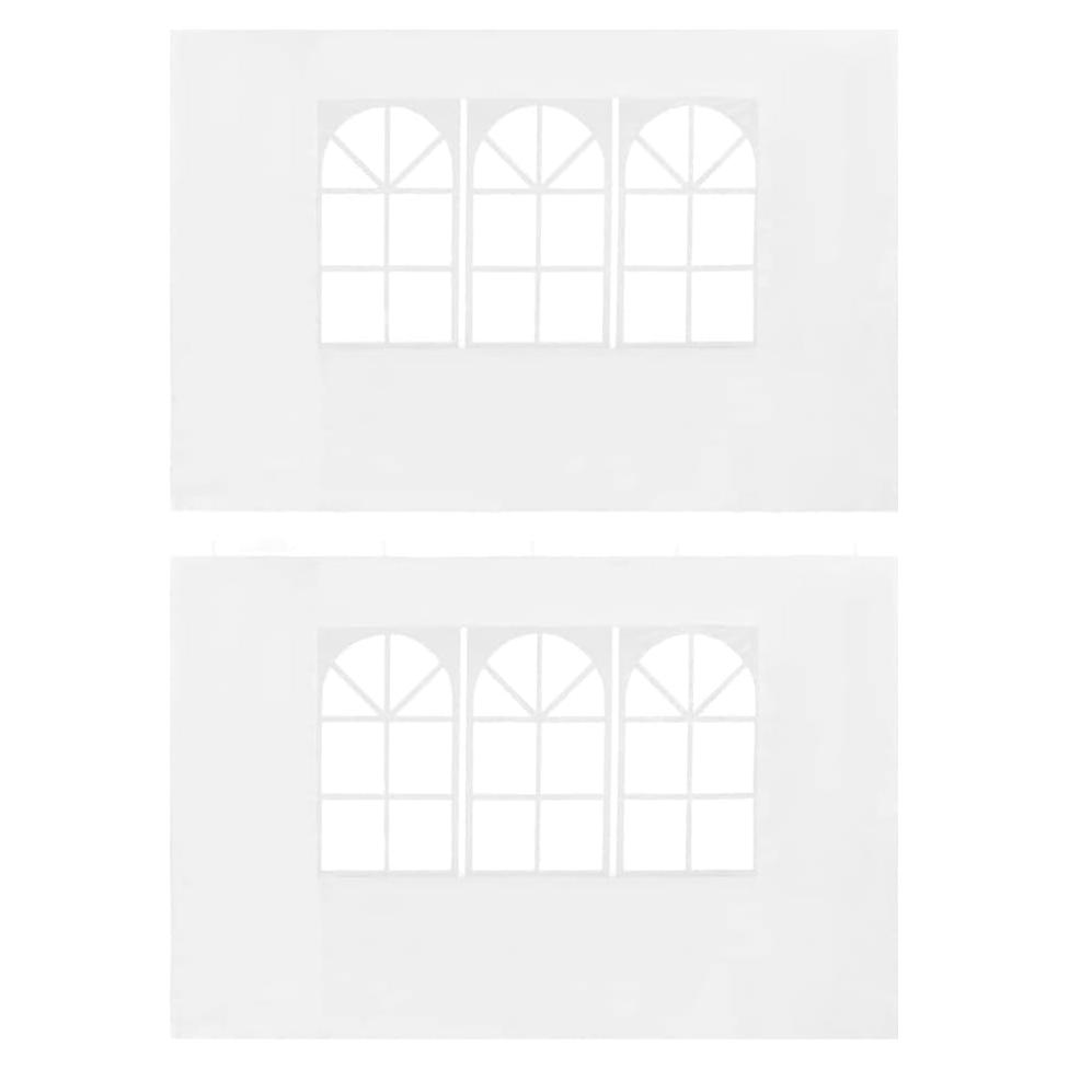 Pared Lateral de Carpa de Fiesta WEHUOSIF 2 Piezas 300x195cm