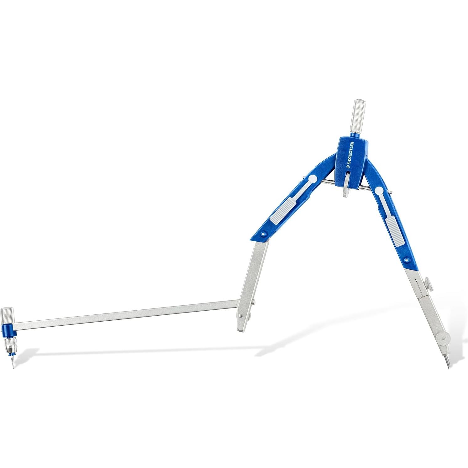 Set de Compás de Metal 4 Piezas Staedtler 552 02 Ajuste Rápido