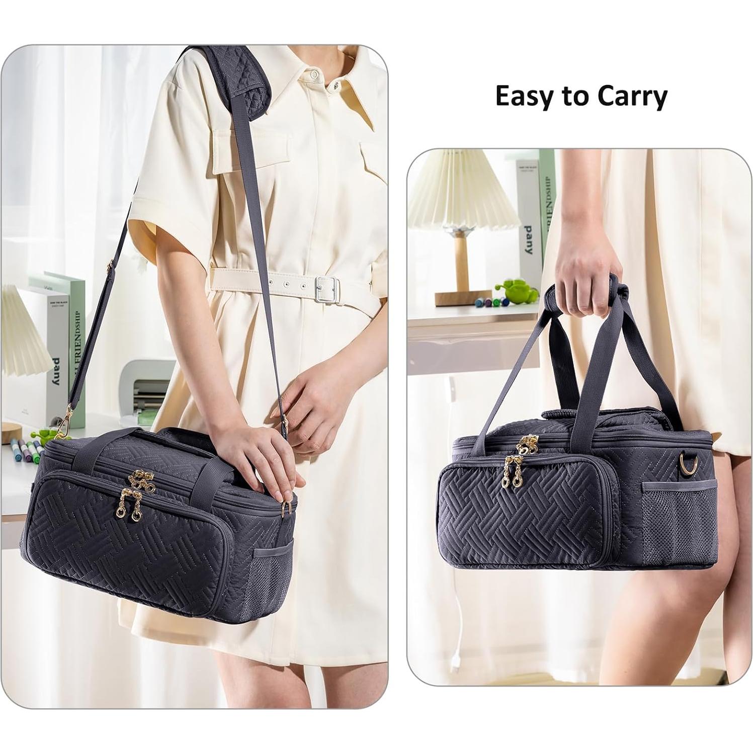 Funda de Transporte IMAGINING para Cricut Joy Xtra - Negra