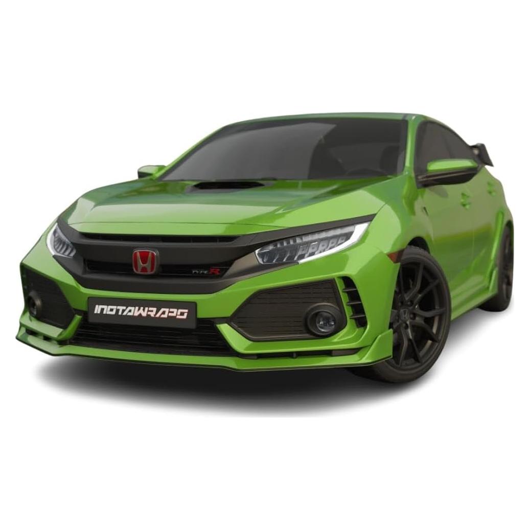 Instawraps Exclusive | 3M Car Wrap 7080 Series | Gloss Acid Apple Metallic | GM911 | (Sample 3in x 5in) | Automotive Vinyl Wrap - Car Interior/Exterior