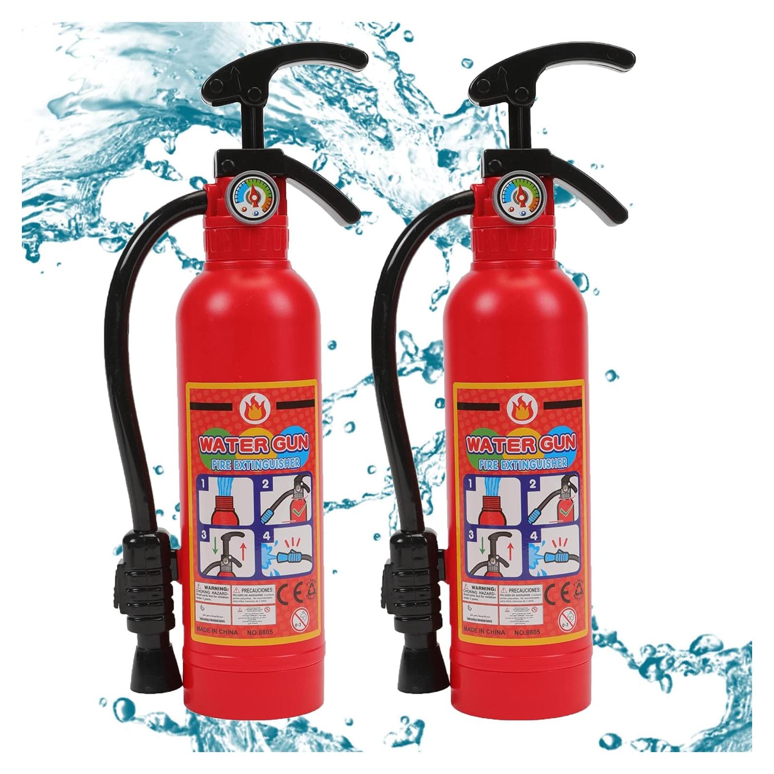 Pistola de Agua Extintor CAZOYEE 550CC para Niños - 2 Piezas