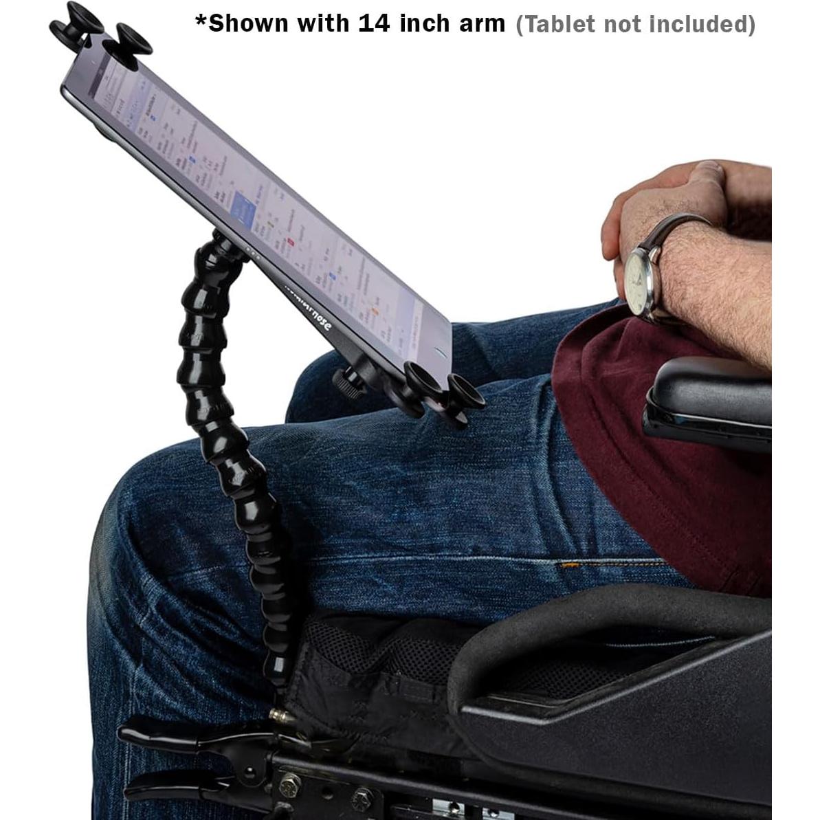 Soporte para Tabletas ModularHose con Abrazadera 5 cm