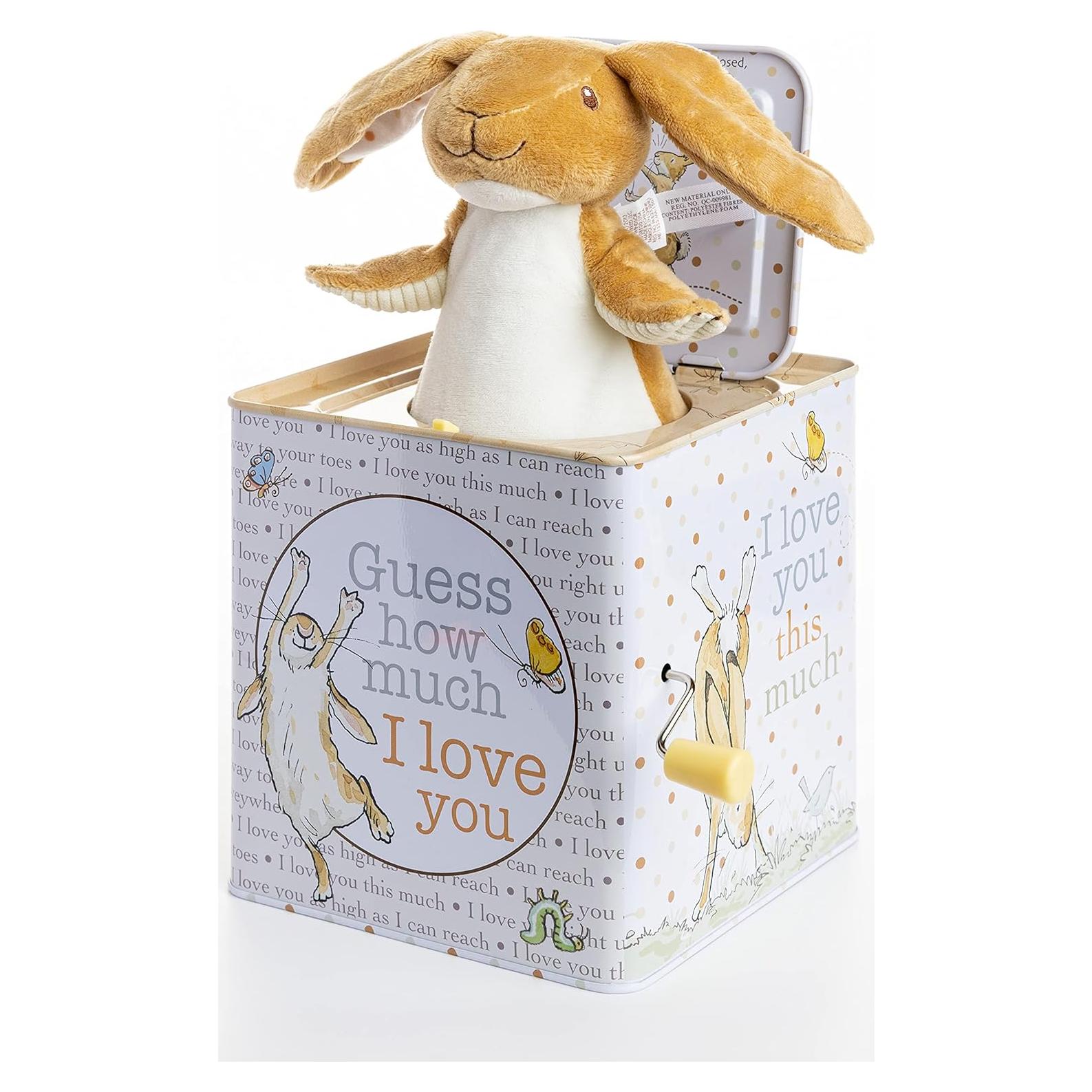 Jack-in-the-Box Conejo Nutbrown Kids Preferred 14 cm