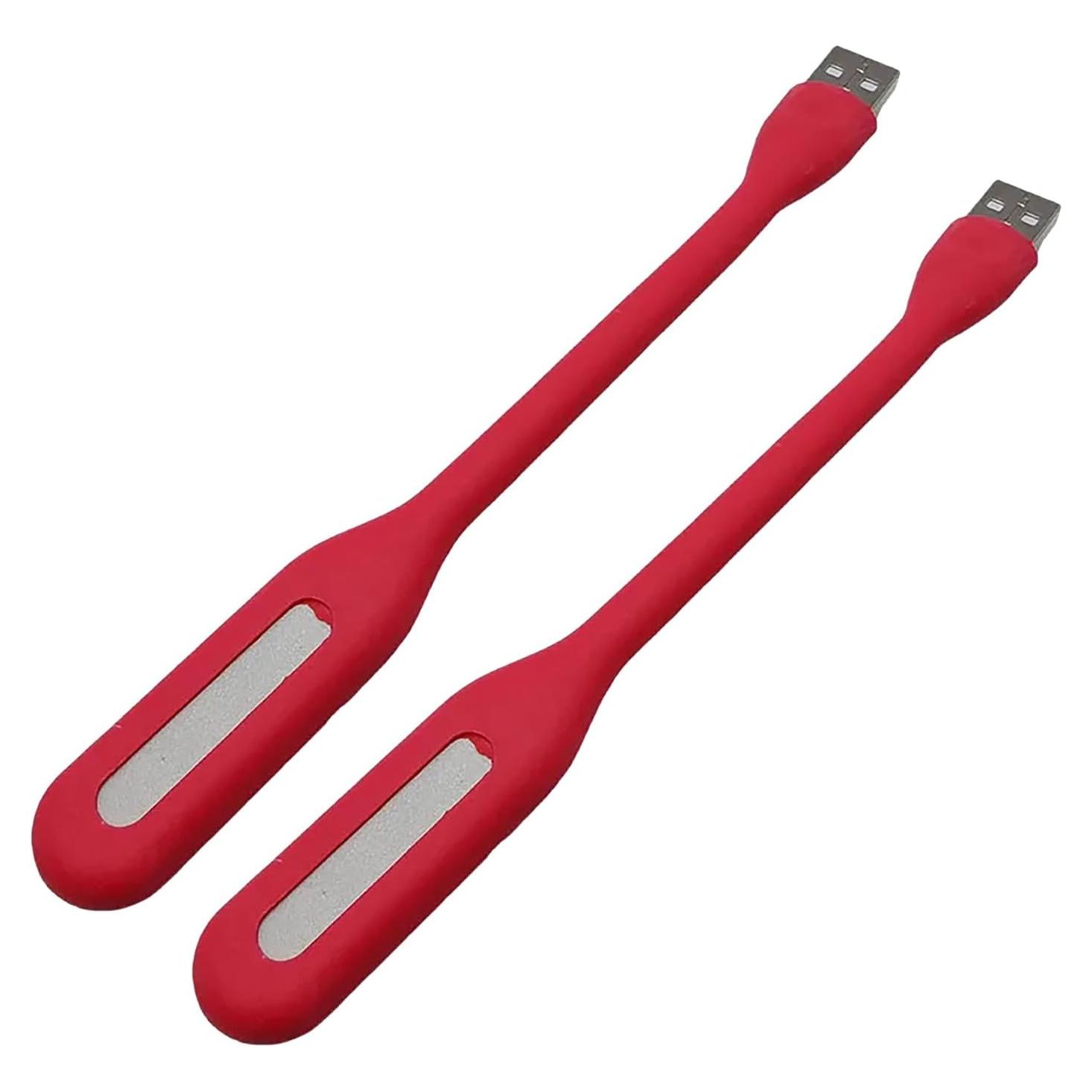 Lámpara de Lectura USB Sokelinn-six Mini 6 LEDs Flexible 2 Pcs