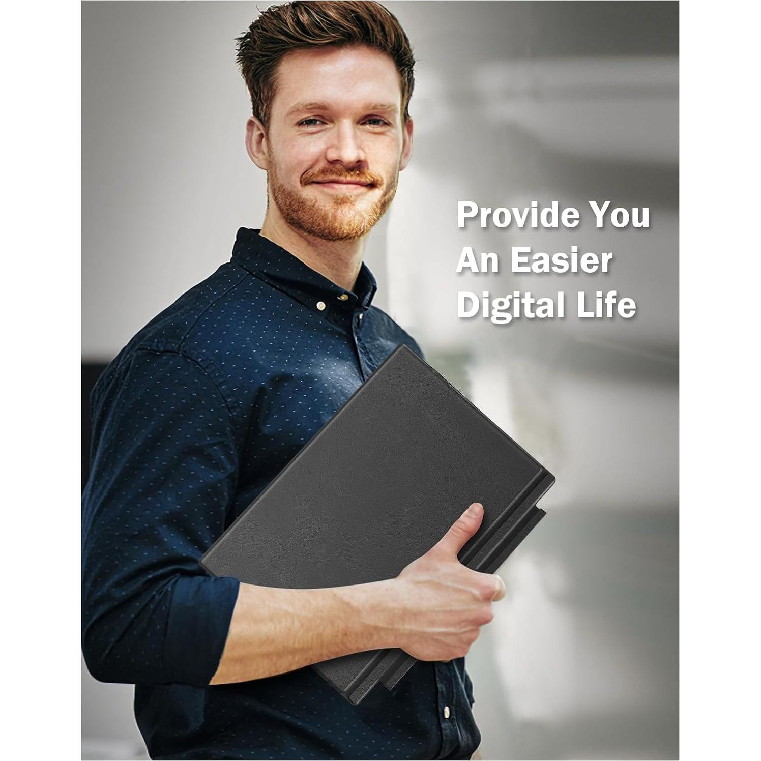 Teclado Inalámbrico MoKo para Microsoft Surface Pro Gris